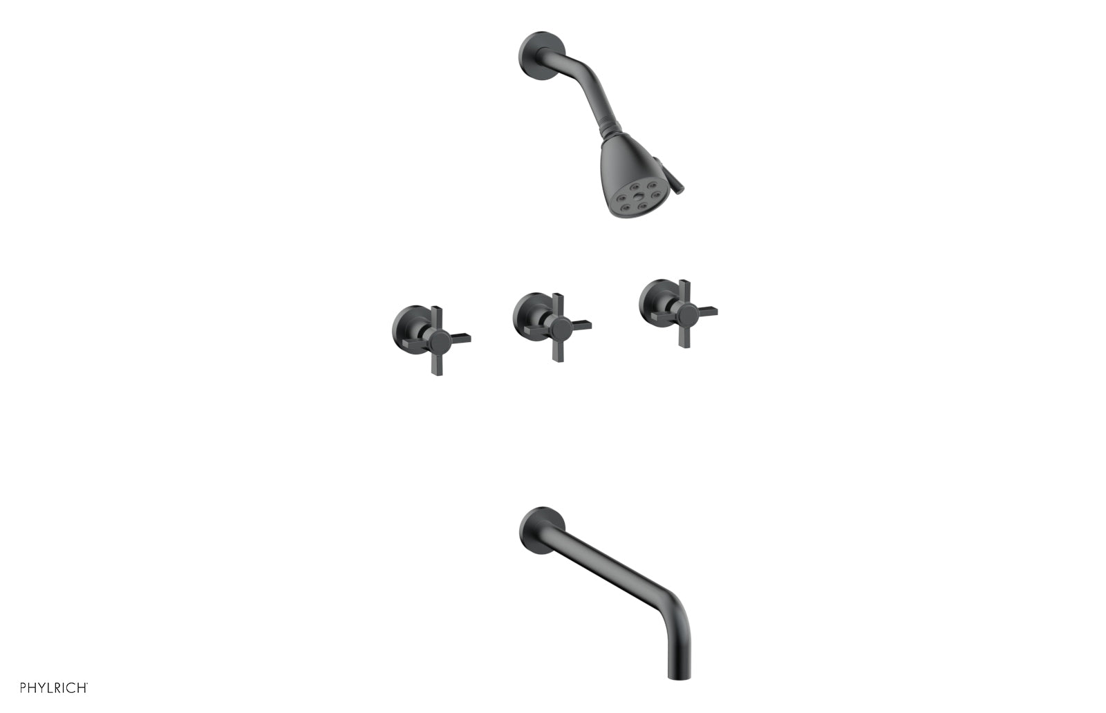 Phylrich BASIC Pressure Balance Tub and Shower Set - 14" Spout by Phylrich