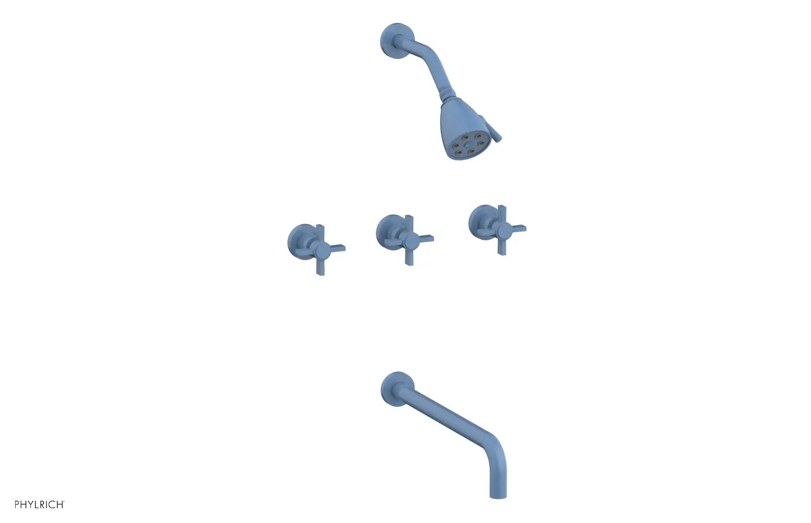Phylrich BASIC Pressure Balance Tub and Shower Set - 14" Spout by Phylrich