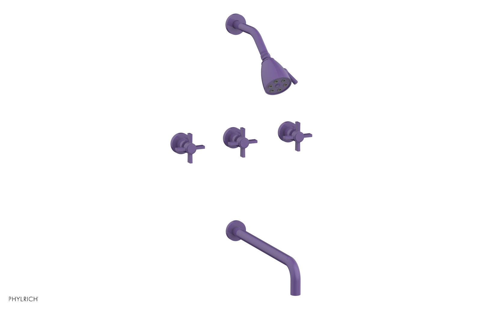 Phylrich BASIC Pressure Balance Tub and Shower Set - 14" Spout by Phylrich