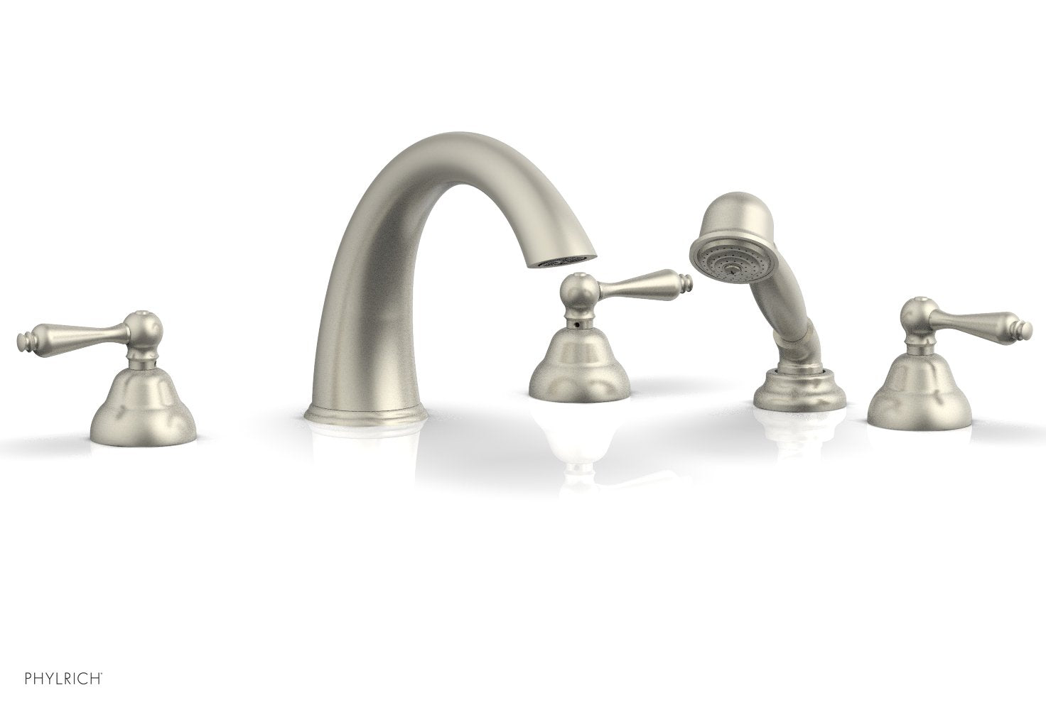 Phylrich REVERE & SAVANNAH Deck Tub Set with Hand Shower