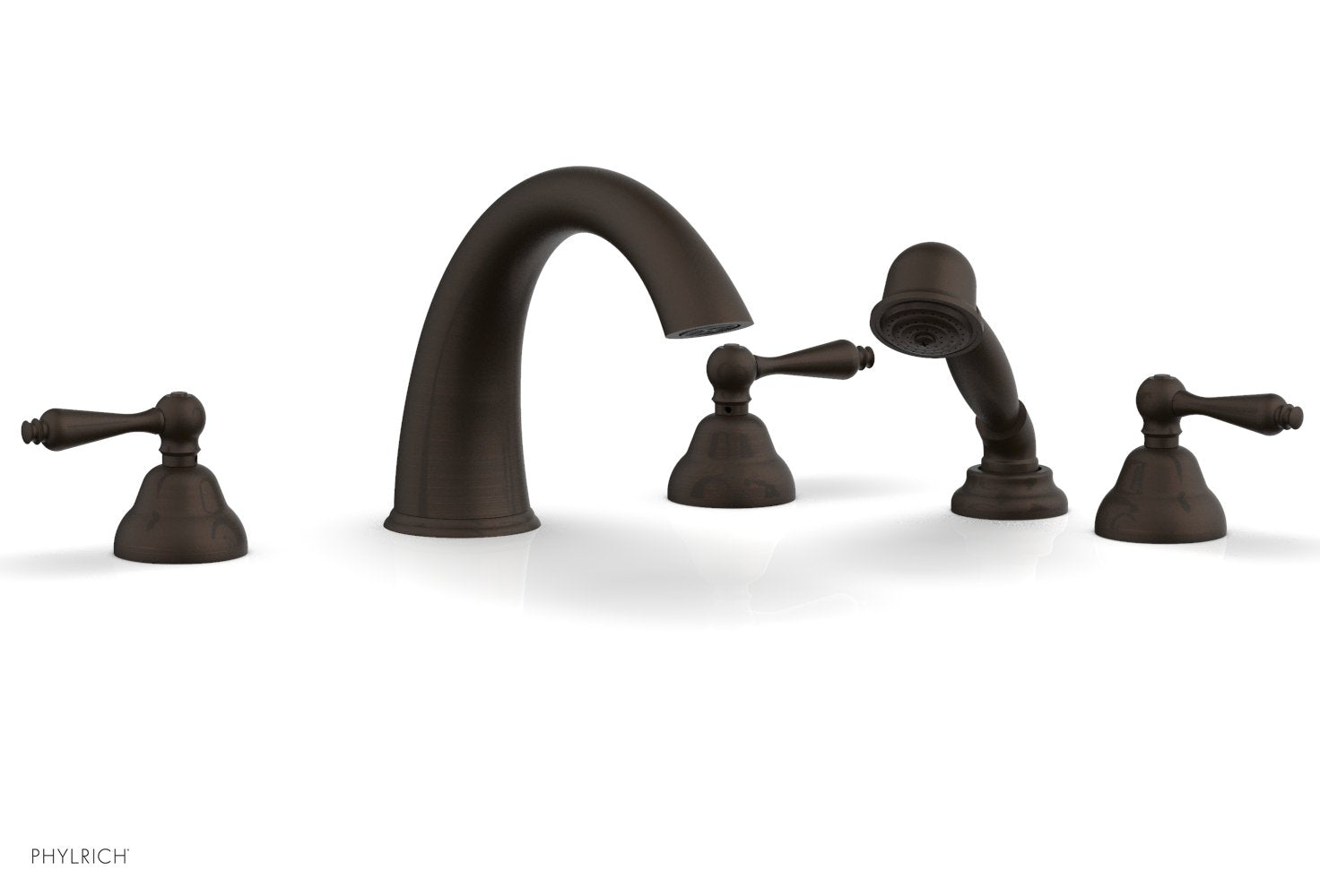 Phylrich REVERE & SAVANNAH Deck Tub Set with Hand Shower by Phylrich