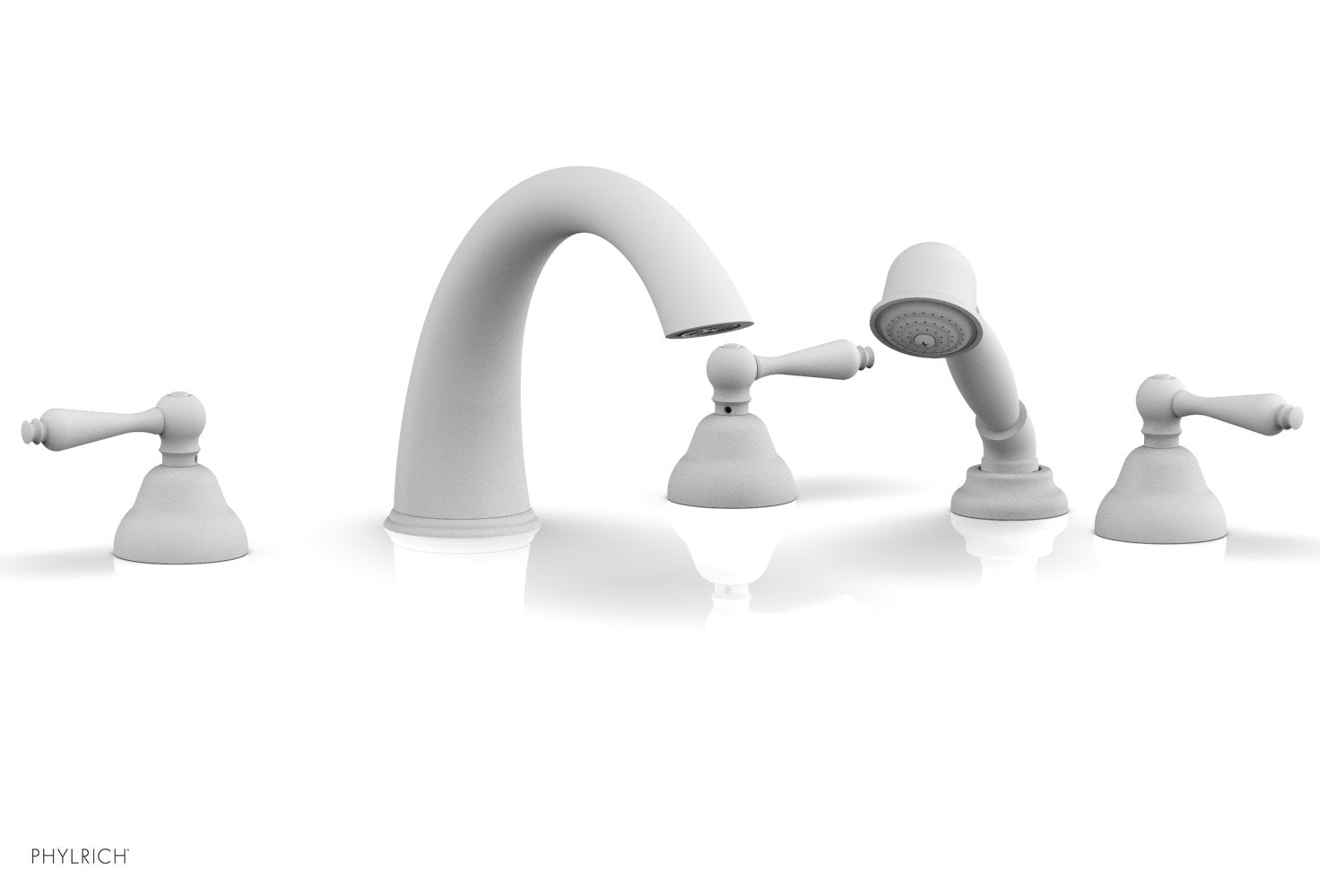 Phylrich REVERE & SAVANNAH Deck Tub Set with Hand Shower by Phylrich