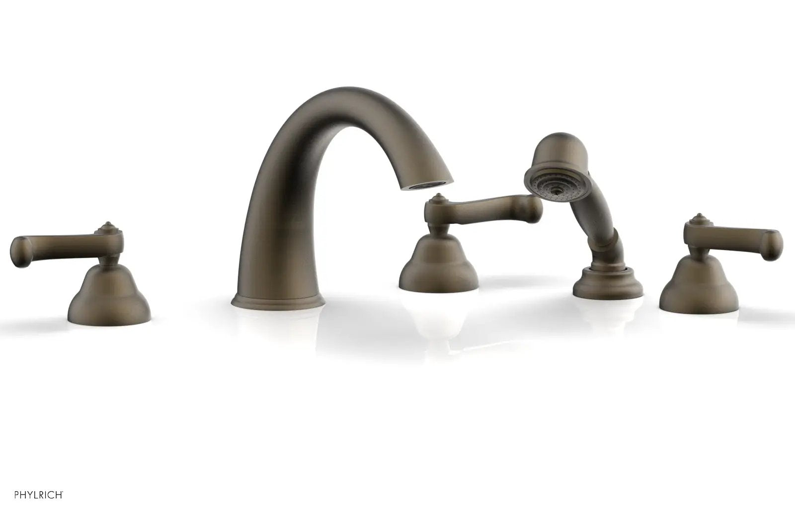 Phylrich REVERE & SAVANNAH Deck Tub Set with Hand Shower by Phylrich