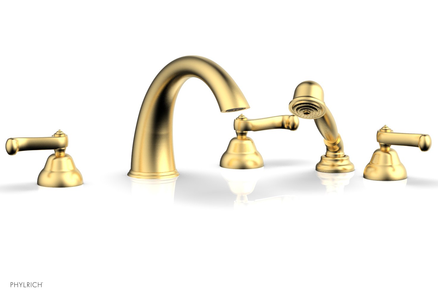 Phylrich REVERE & SAVANNAH Deck Tub Set with Hand Shower