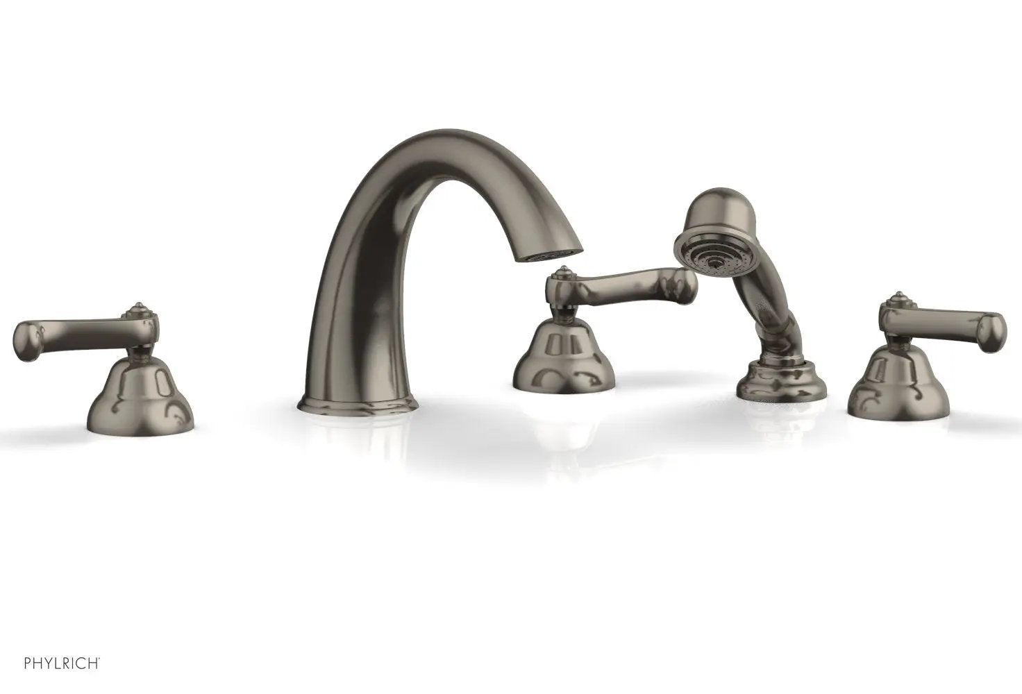 Phylrich REVERE & SAVANNAH Deck Tub Set with Hand Shower by Phylrich