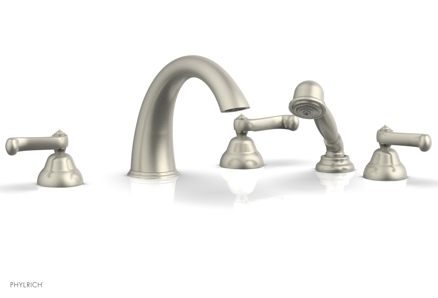 Phylrich REVERE & SAVANNAH Deck Tub Set with Hand Shower