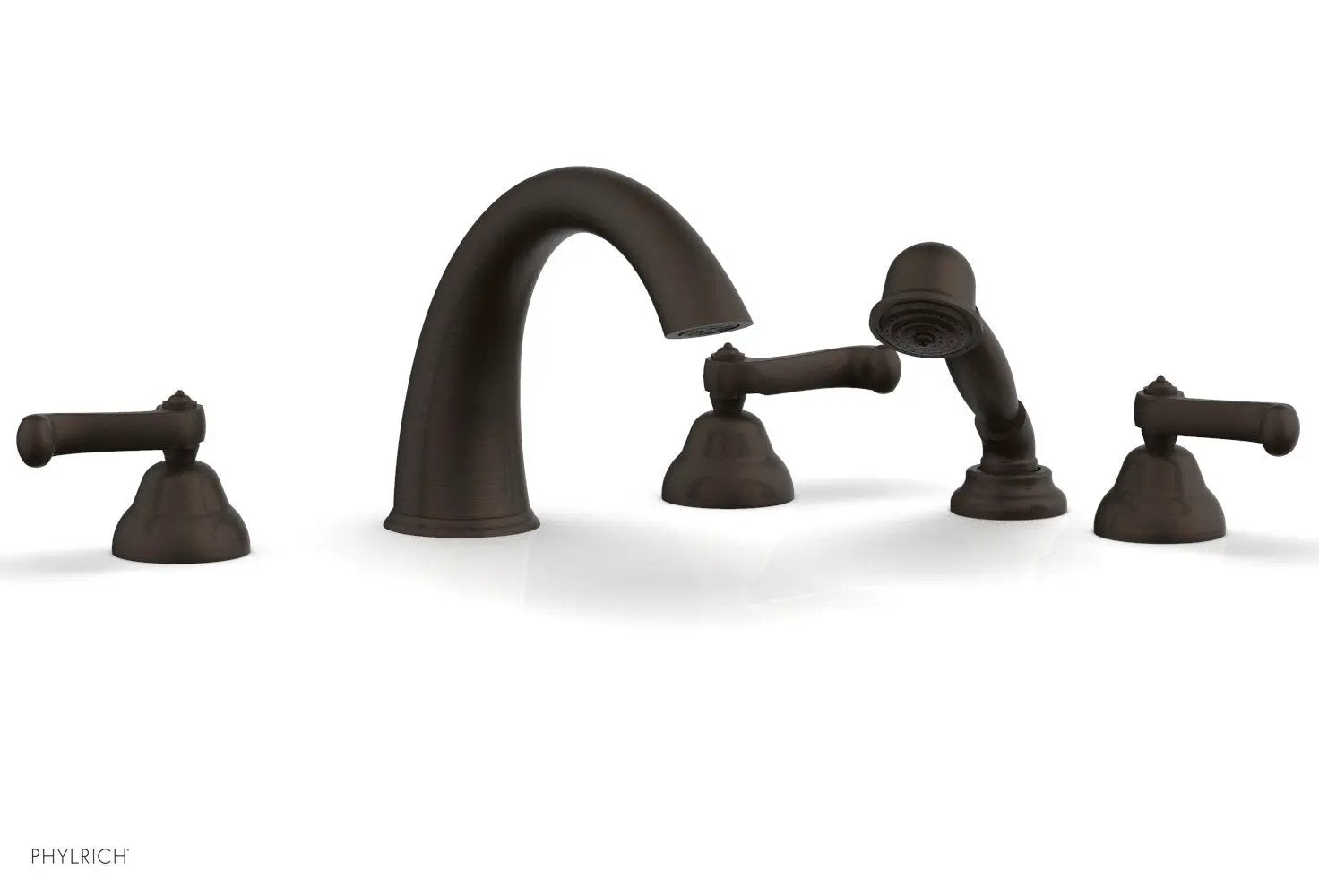 Phylrich REVERE & SAVANNAH Deck Tub Set with Hand Shower by Phylrich