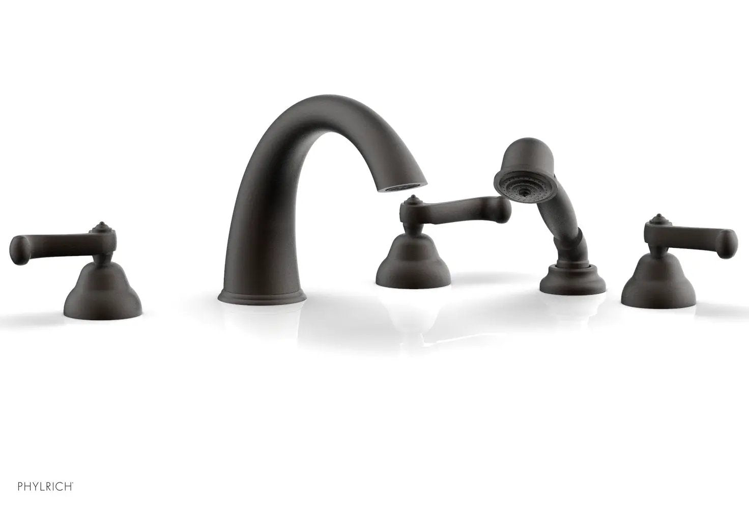 Phylrich REVERE & SAVANNAH Deck Tub Set with Hand Shower by Phylrich