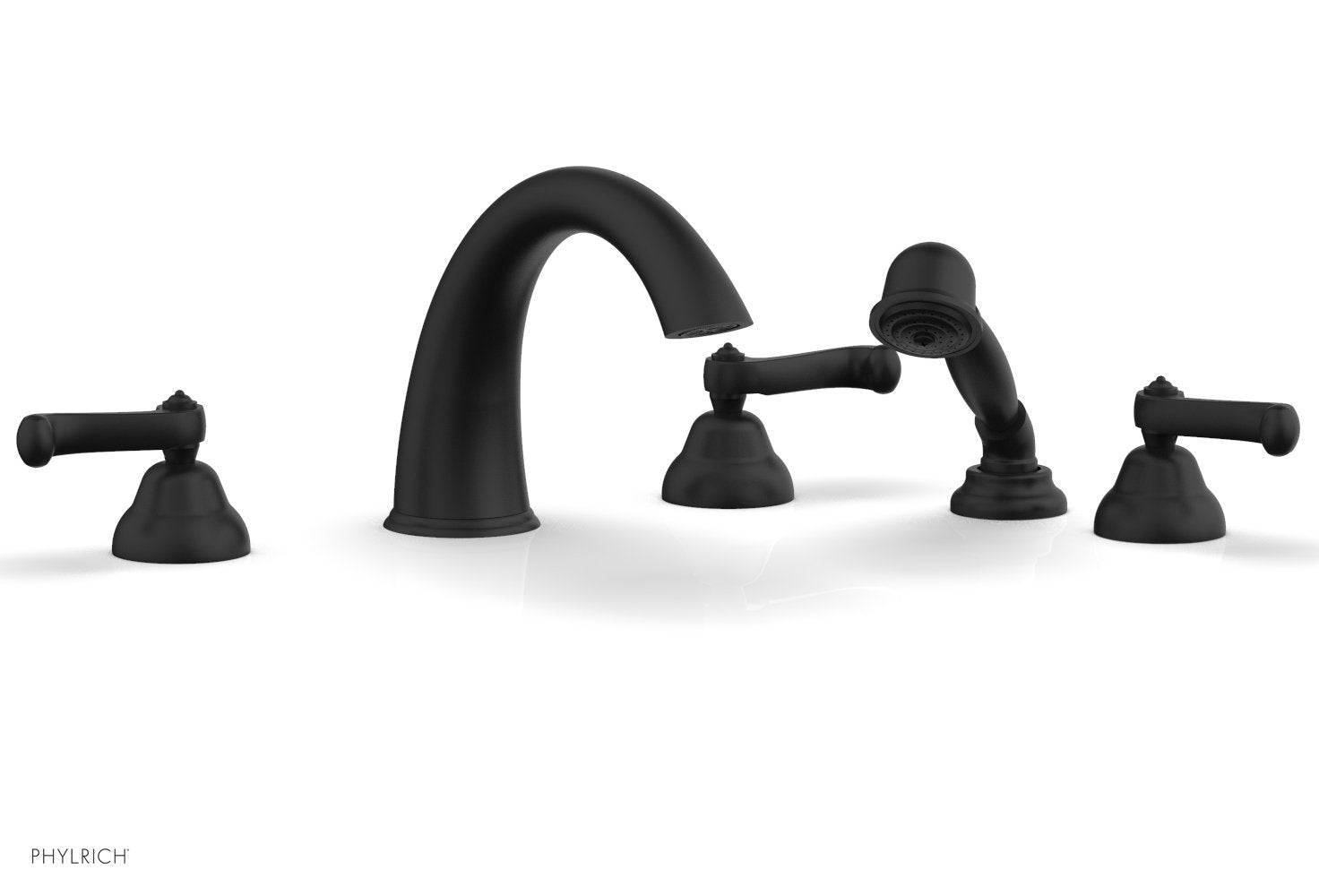 Phylrich REVERE & SAVANNAH Deck Tub Set with Hand Shower by Phylrich