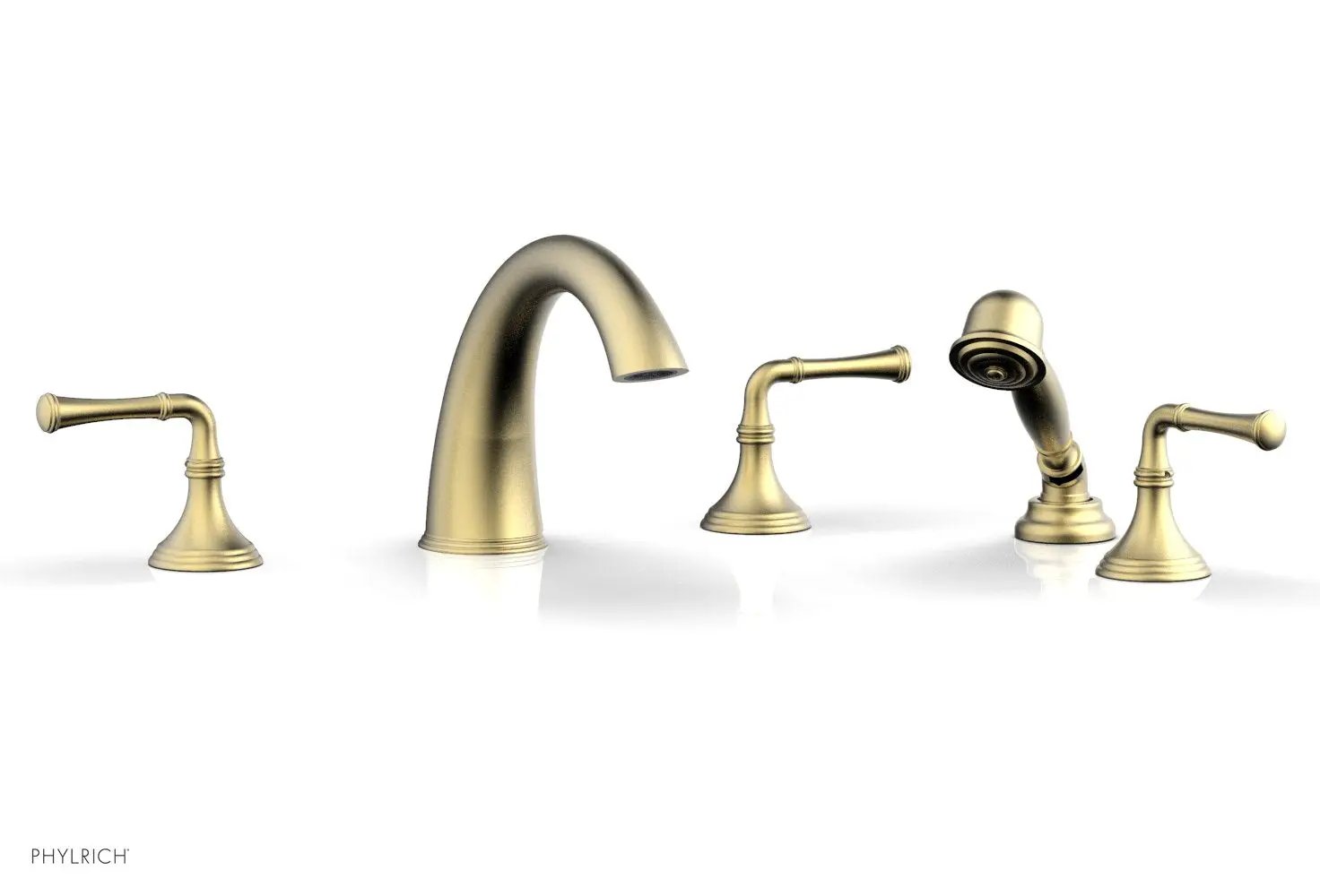 Phylrich 3RING Deck Tub Set with Hand Shower by Phylrich