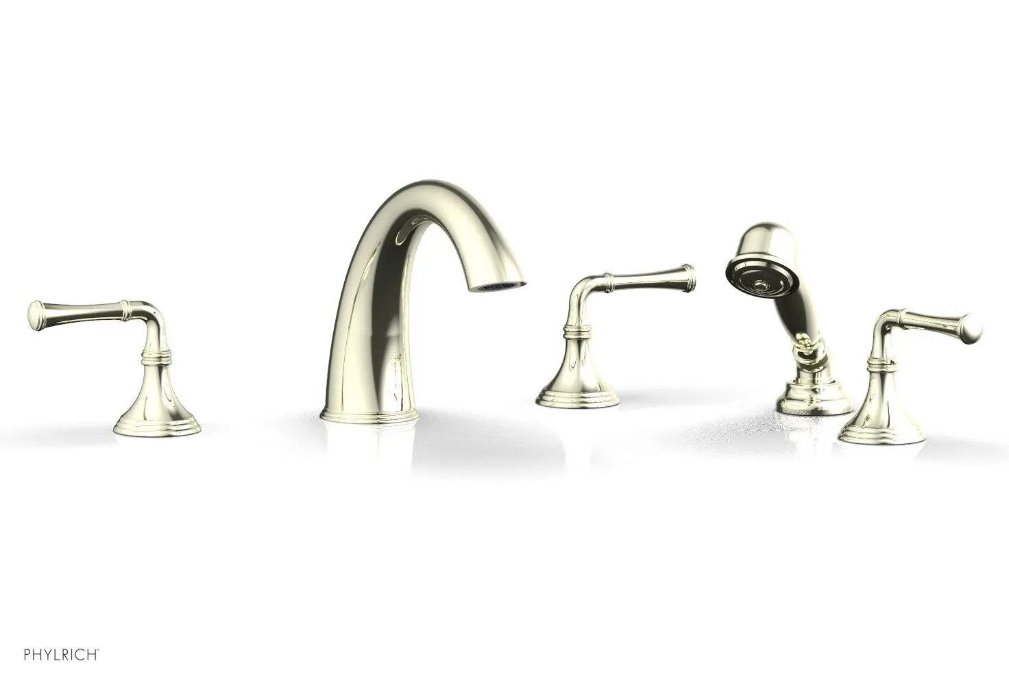Phylrich 3RING Deck Tub Set with Hand Shower by Phylrich