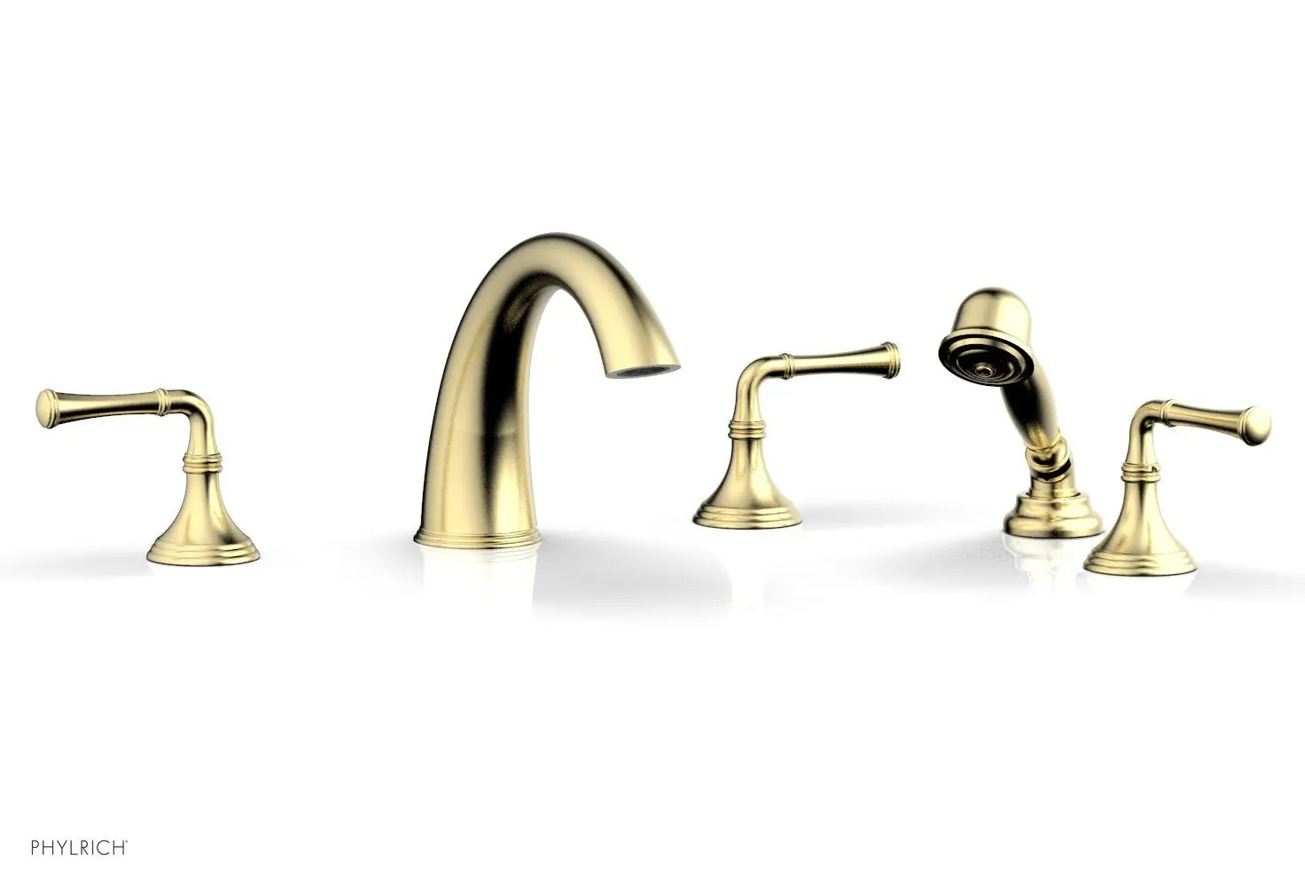 Phylrich 3RING Deck Tub Set with Hand Shower by Phylrich