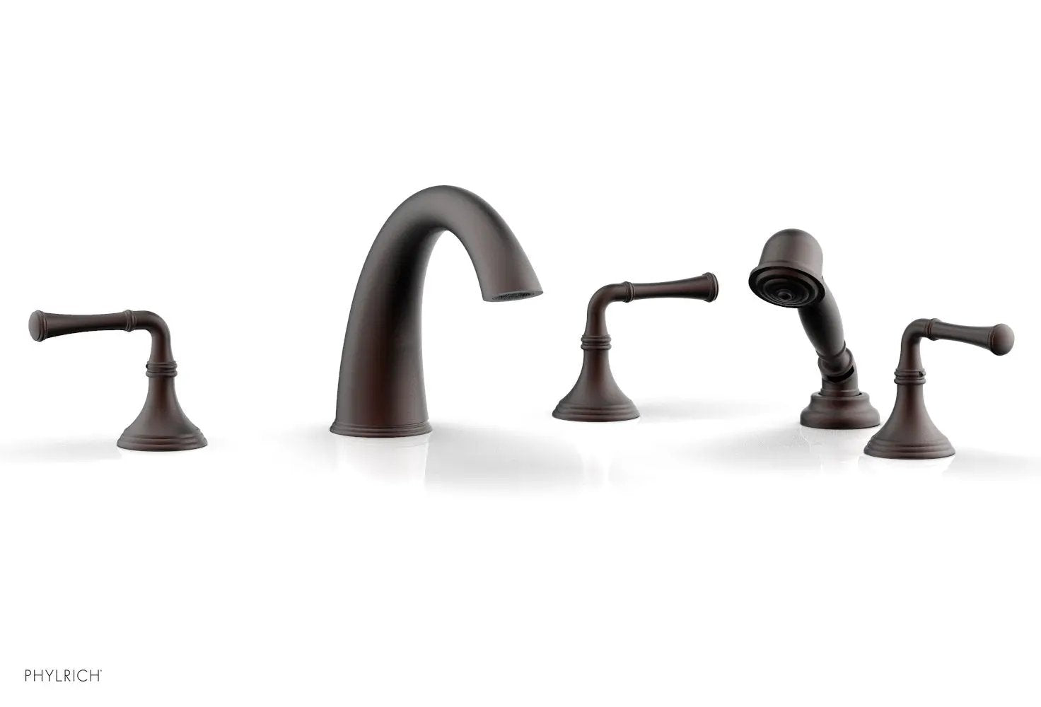 Phylrich 3RING Deck Tub Set with Hand Shower by Phylrich