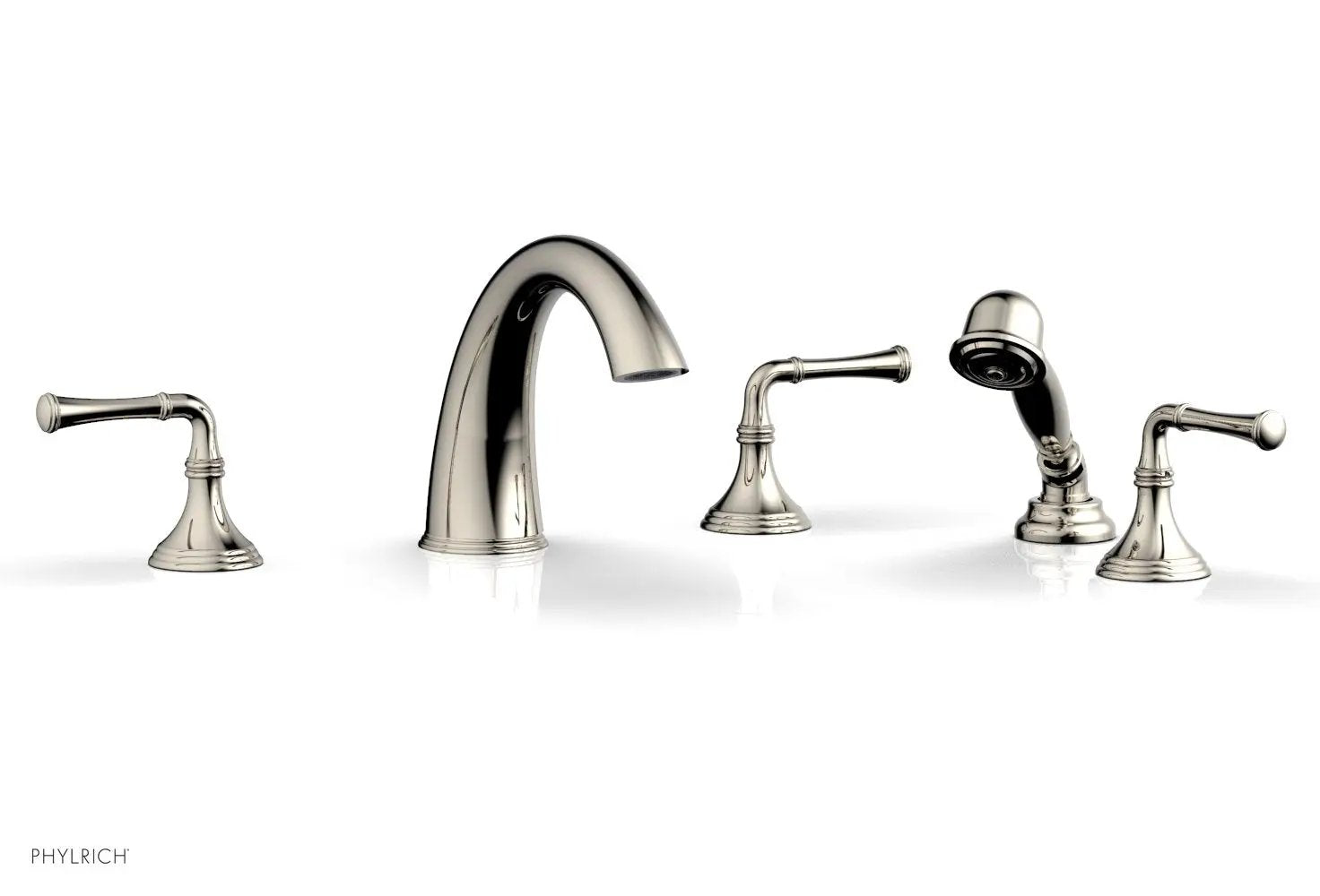 Phylrich 3RING Deck Tub Set with Hand Shower by Phylrich