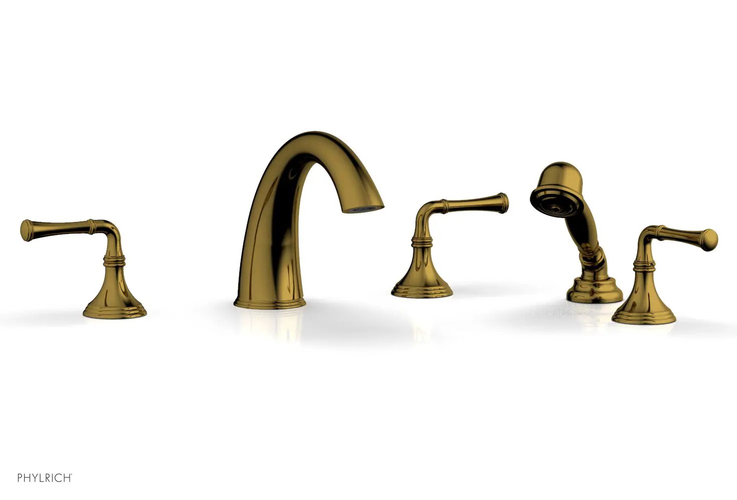 Phylrich 3RING Deck Tub Set with Hand Shower by Phylrich