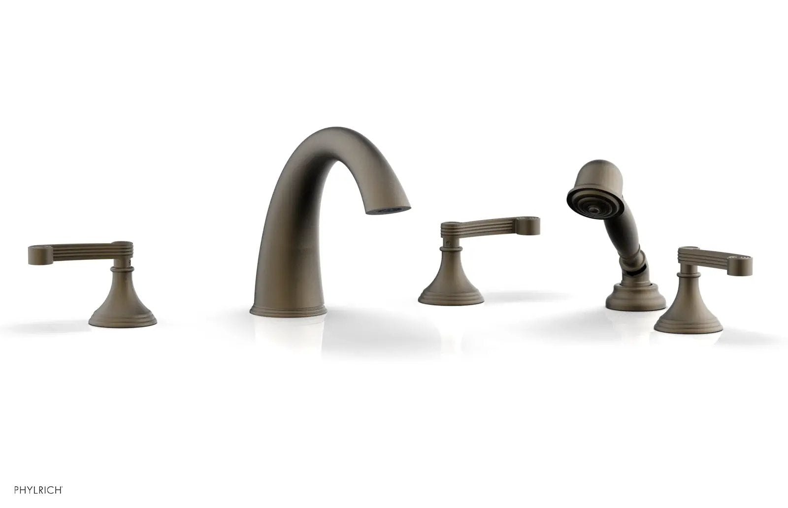 Phylrich 3RING Deck Tub Set with Hand Shower by Phylrich