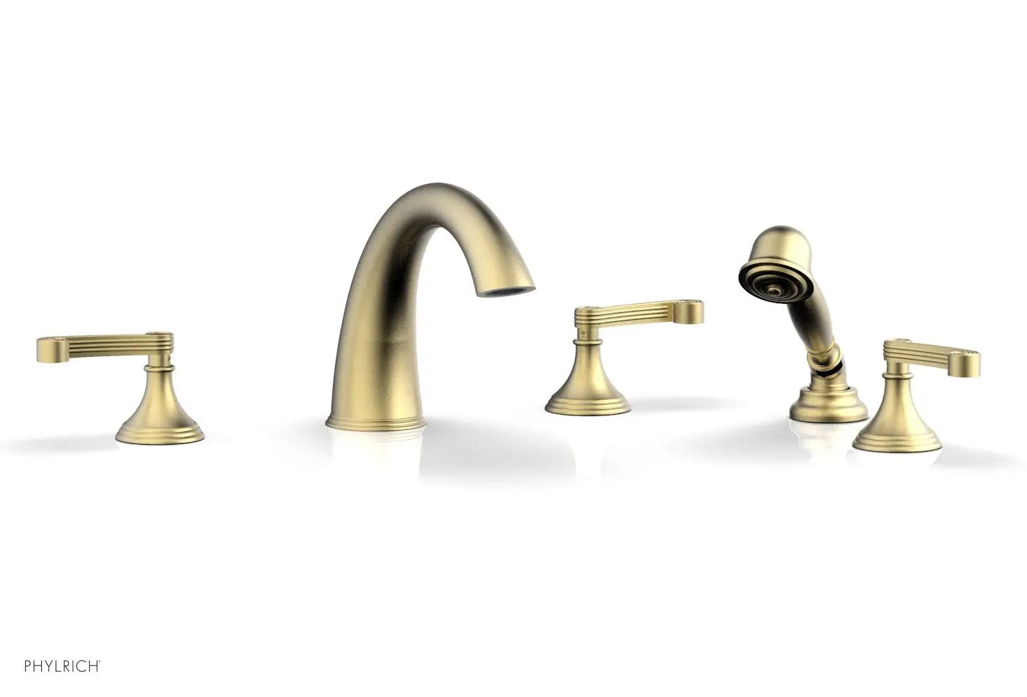 Phylrich 3RING Deck Tub Set with Hand Shower by Phylrich
