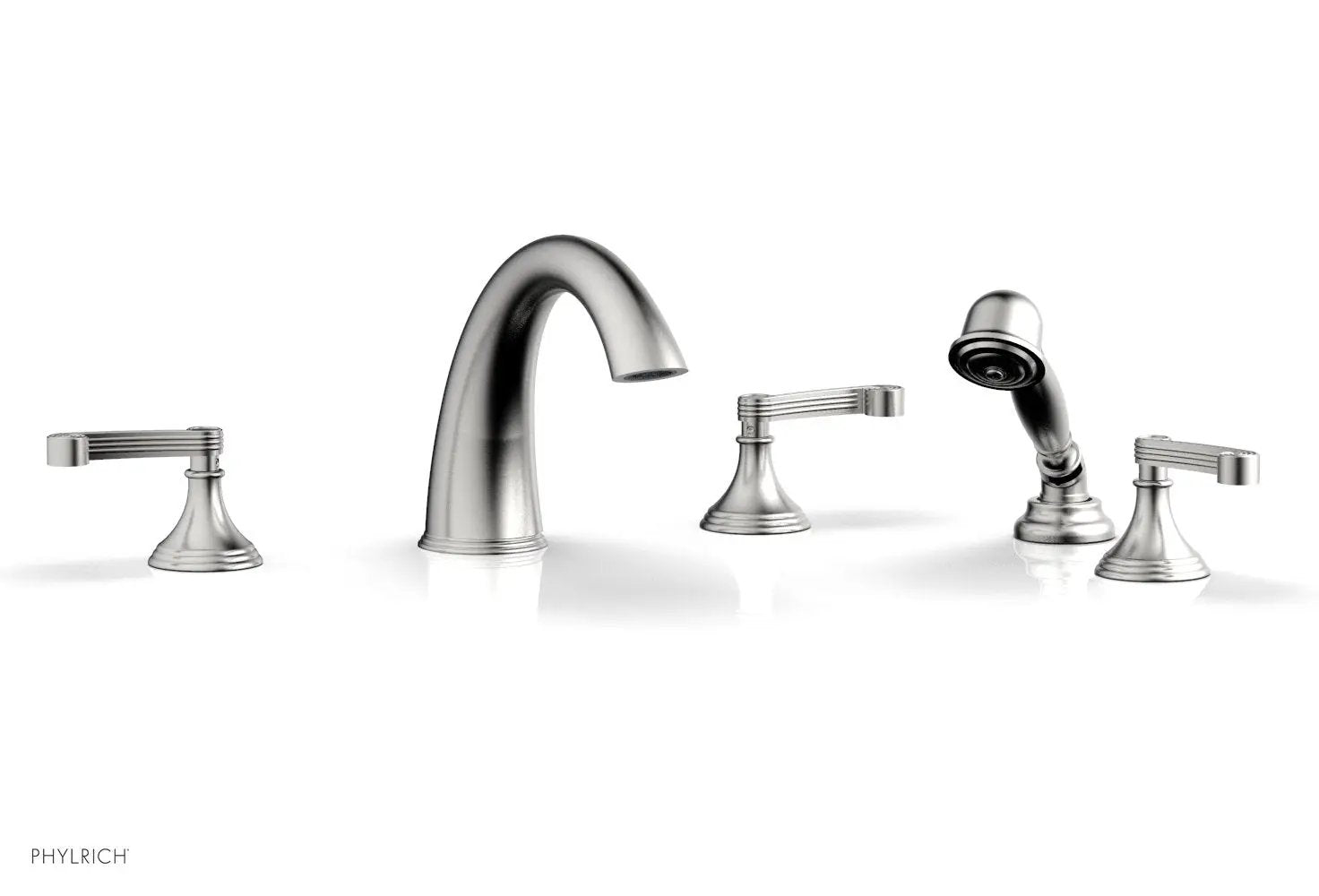 Phylrich 3RING Deck Tub Set with Hand Shower by Phylrich