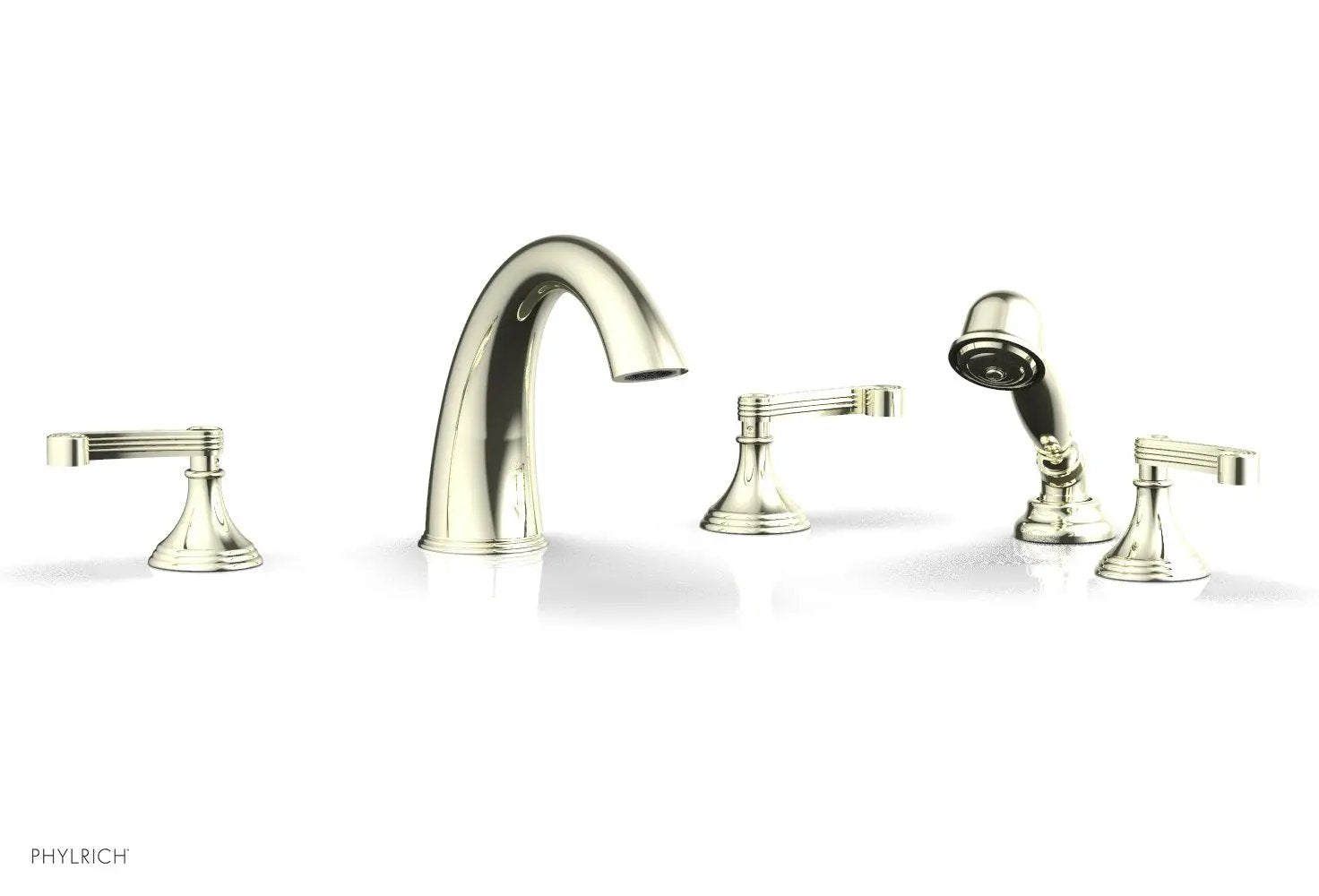 Phylrich 3RING Deck Tub Set with Hand Shower by Phylrich