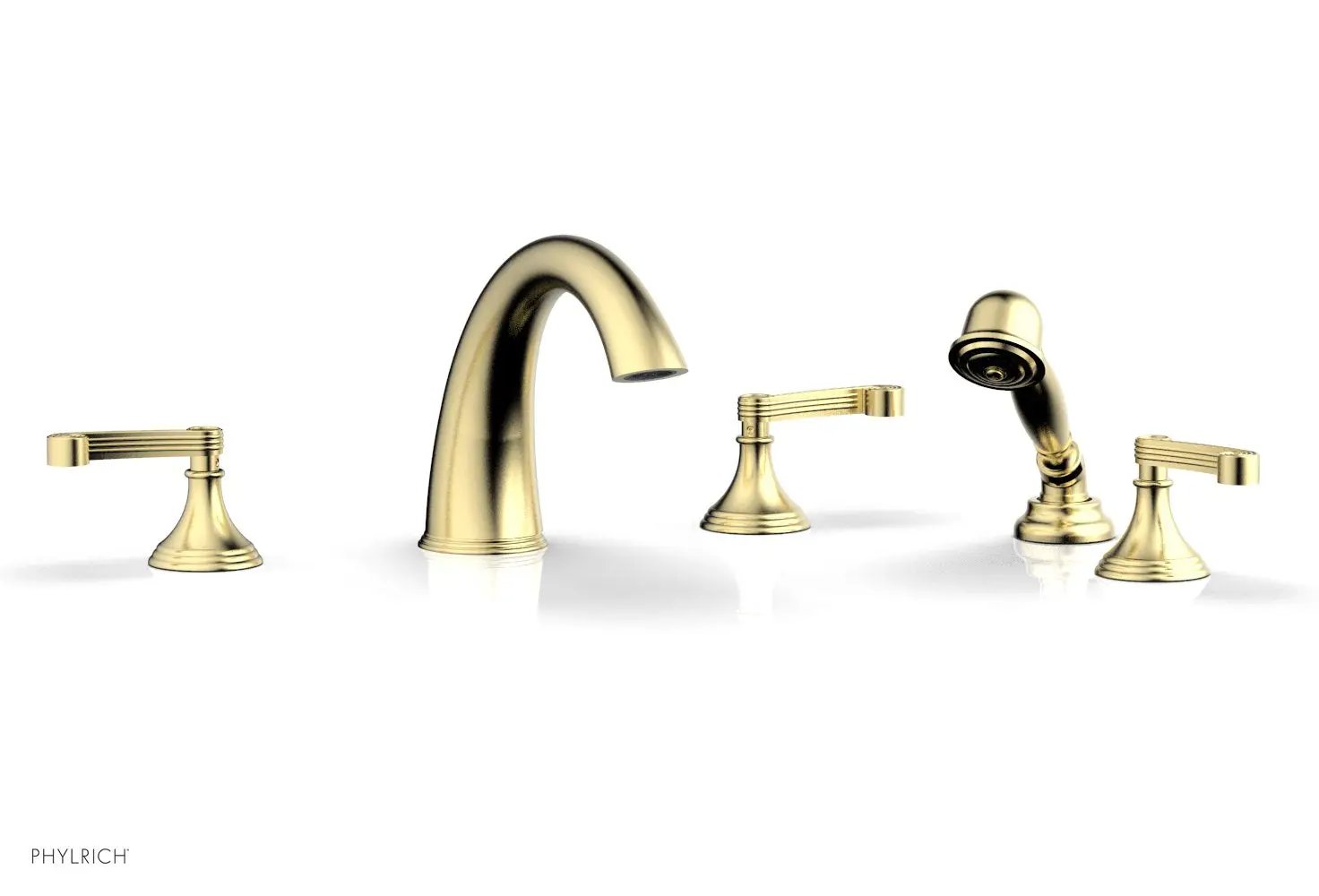 Phylrich 3RING Deck Tub Set with Hand Shower by Phylrich