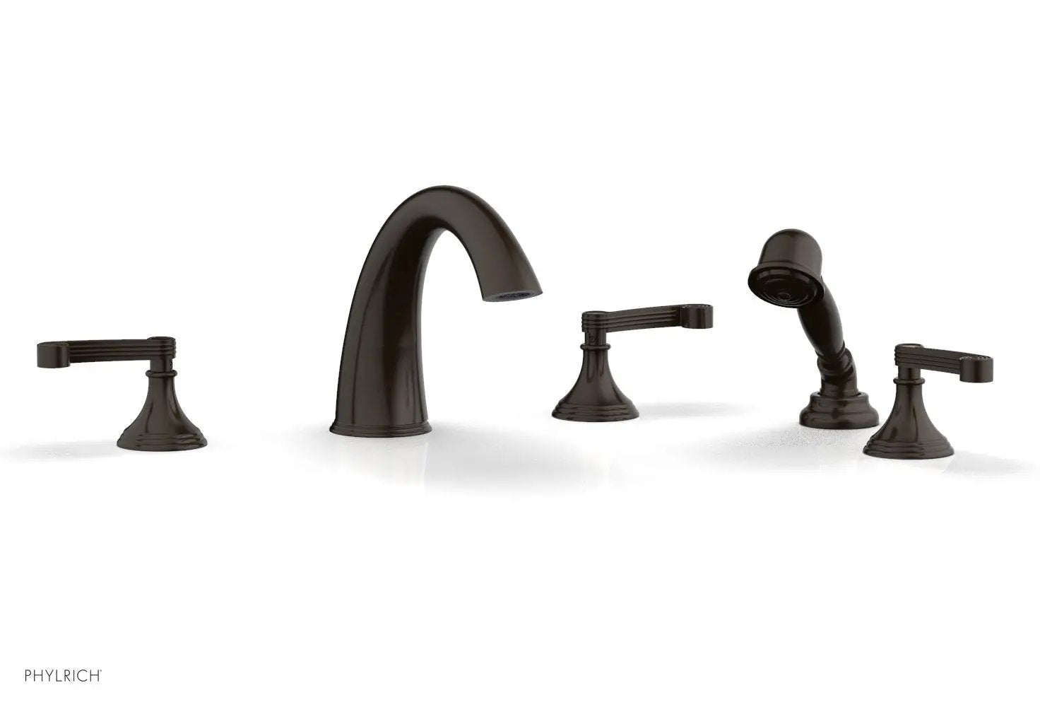 Phylrich 3RING Deck Tub Set with Hand Shower by Phylrich