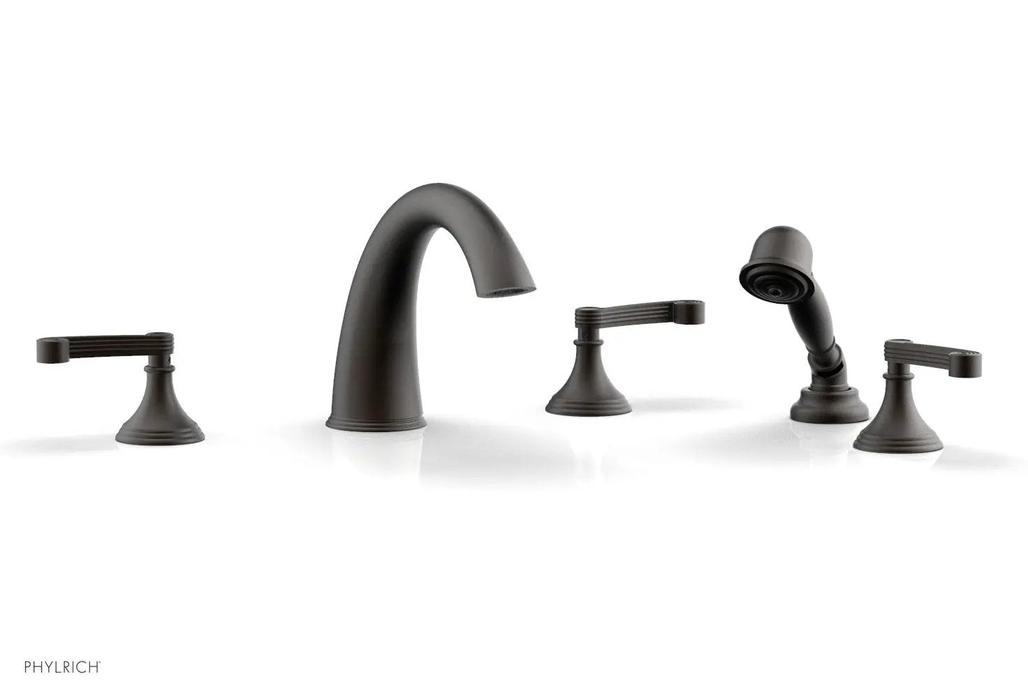 Phylrich 3RING Deck Tub Set with Hand Shower by Phylrich