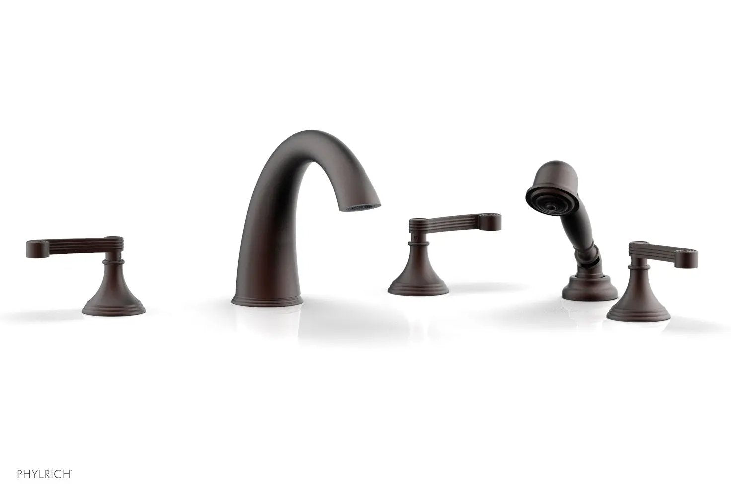 Phylrich 3RING Deck Tub Set with Hand Shower by Phylrich