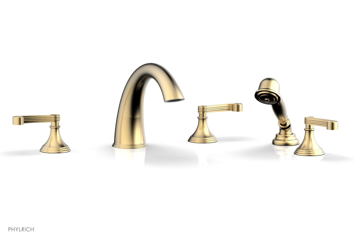 Phylrich 3RING Deck Tub Set with Hand Shower by Phylrich