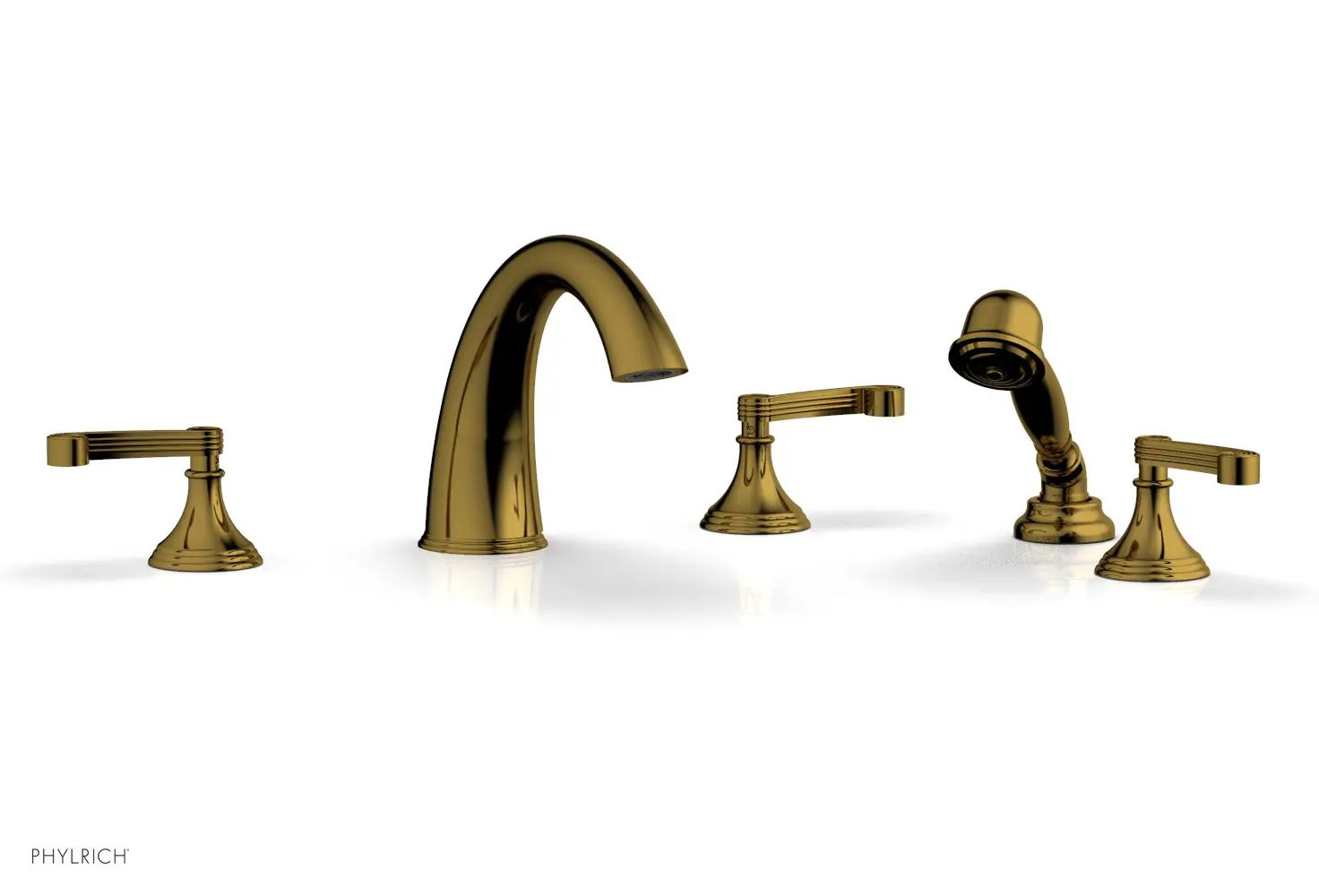 Phylrich 3RING Deck Tub Set with Hand Shower by Phylrich