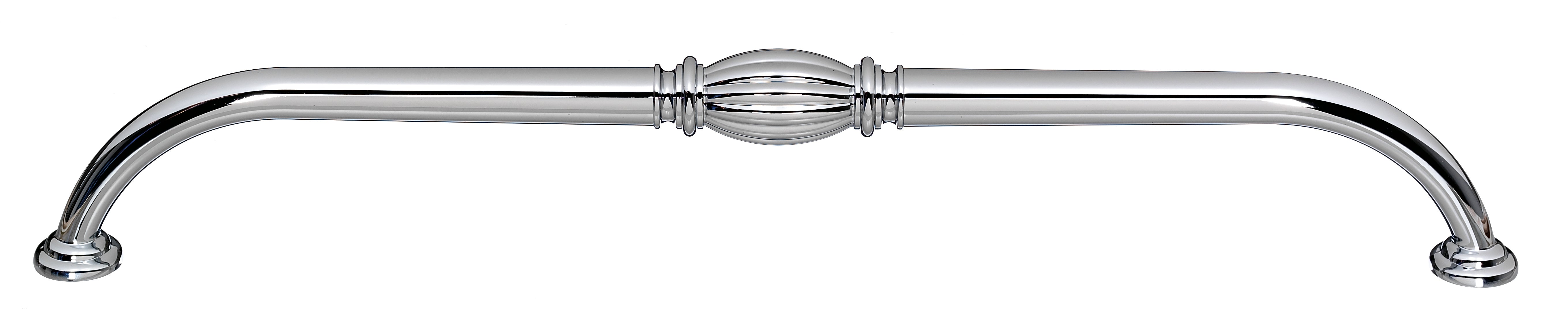 polished chrome appliance pull