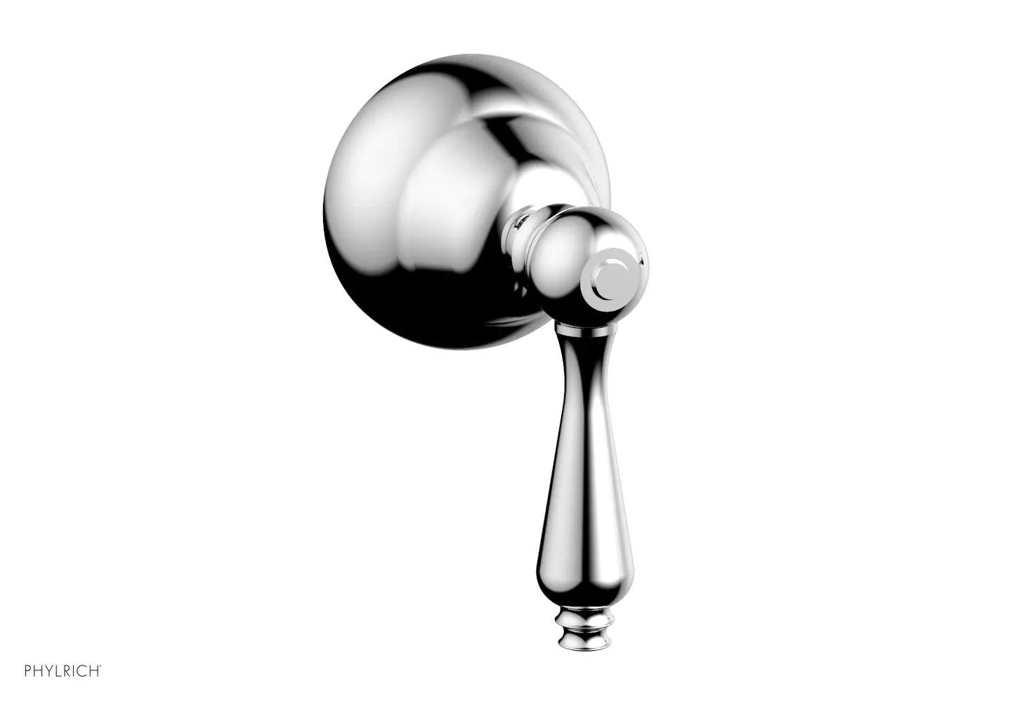 polished chrome volume control