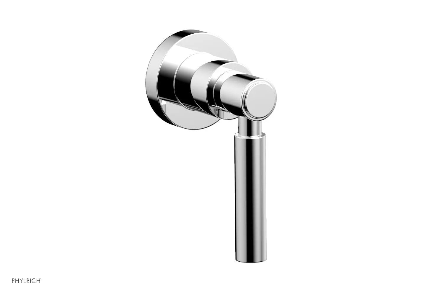 polished chrome volume control