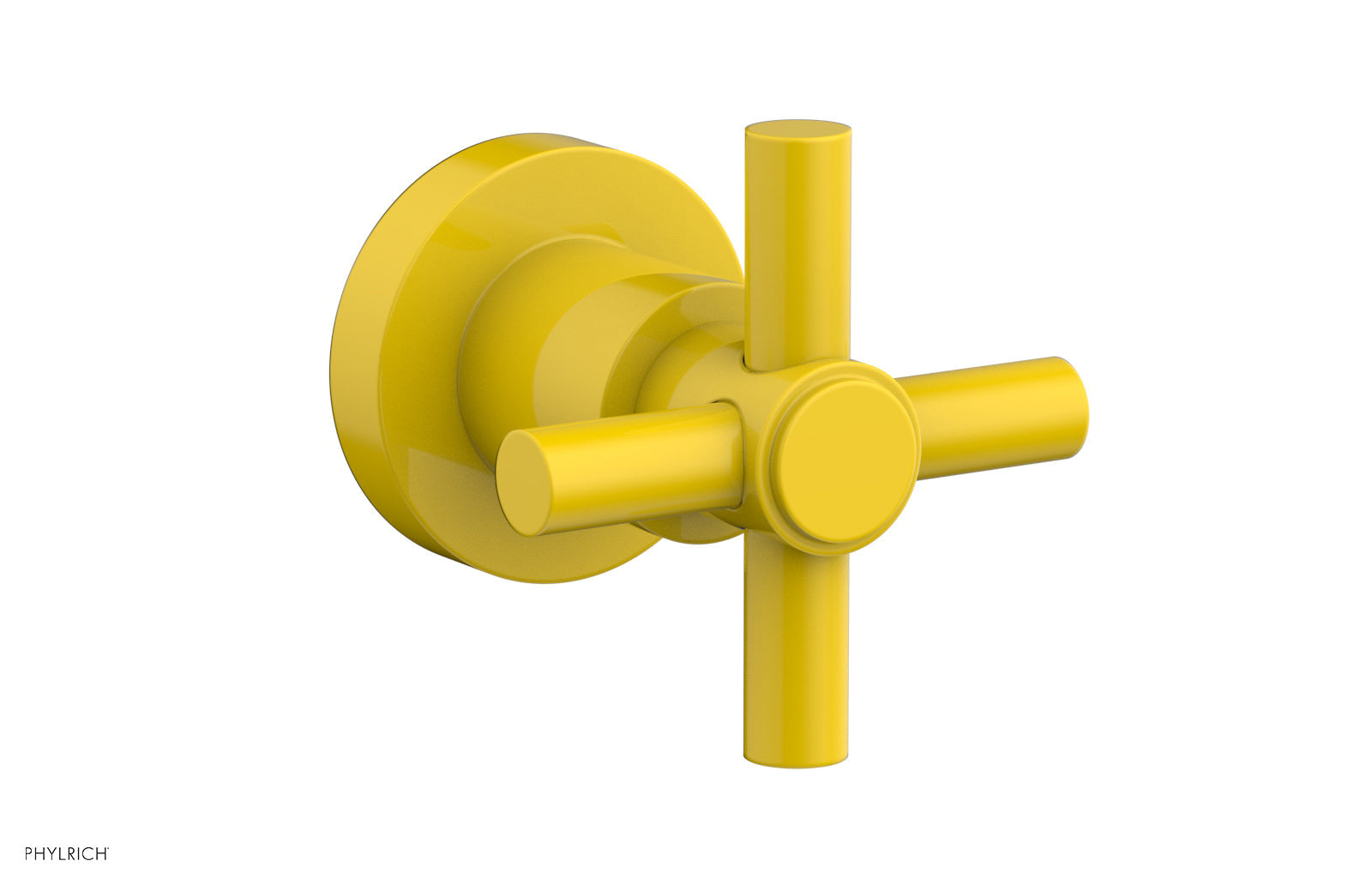 Phylrich BASIC Volume Control/Diverter Trim - Tubular Cross Handle by Phylrich