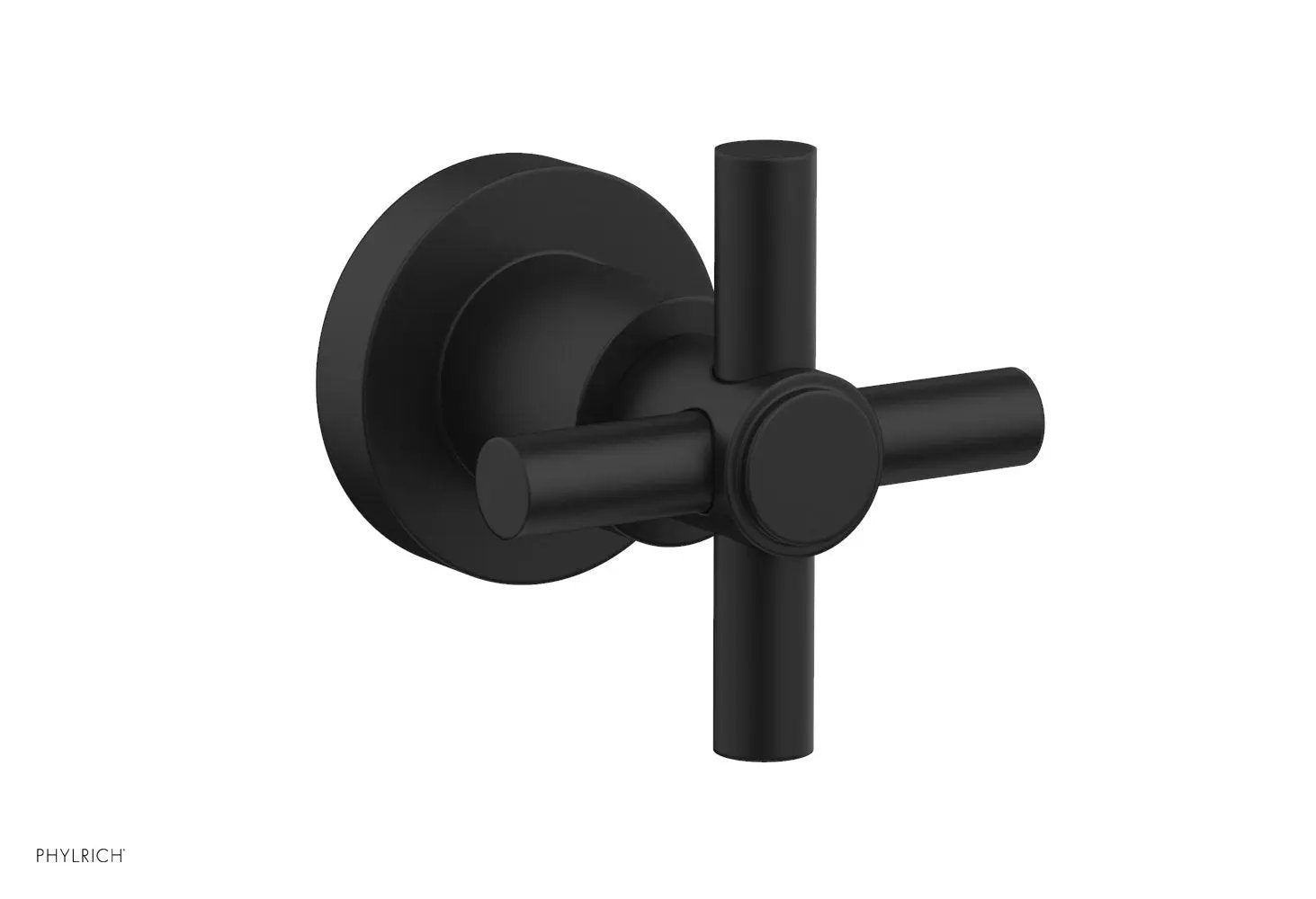 Phylrich BASIC Volume Control/Diverter Trim - Tubular Cross Handle by Phylrich
