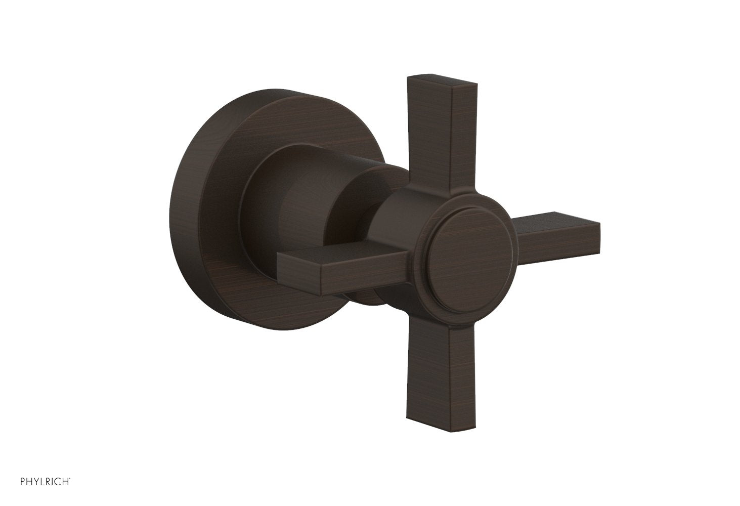 Phylrich BASIC Volume Control/Diverter Trim - Blade Cross Handle