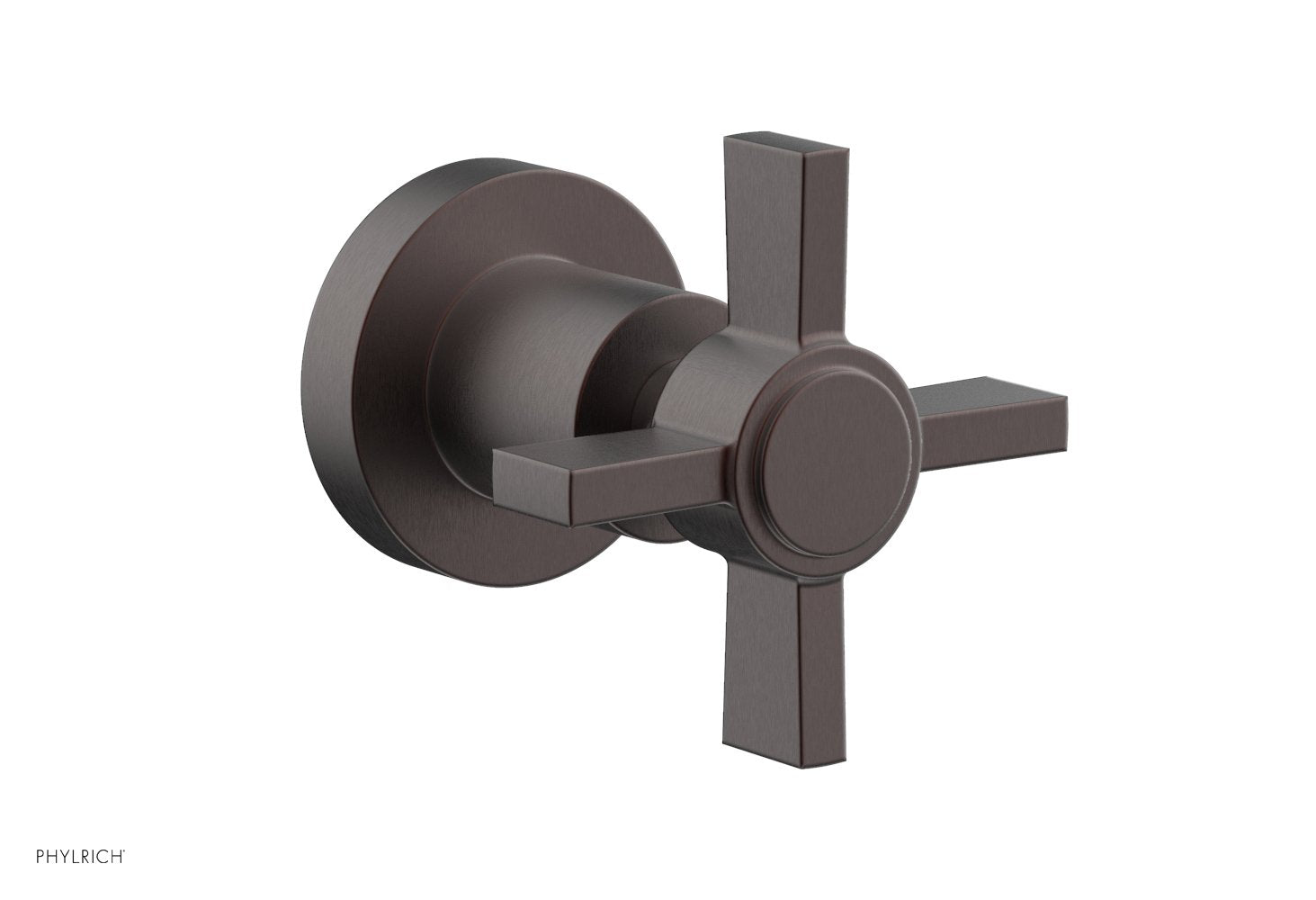 Phylrich BASIC Volume Control/Diverter Trim - Blade Cross Handle