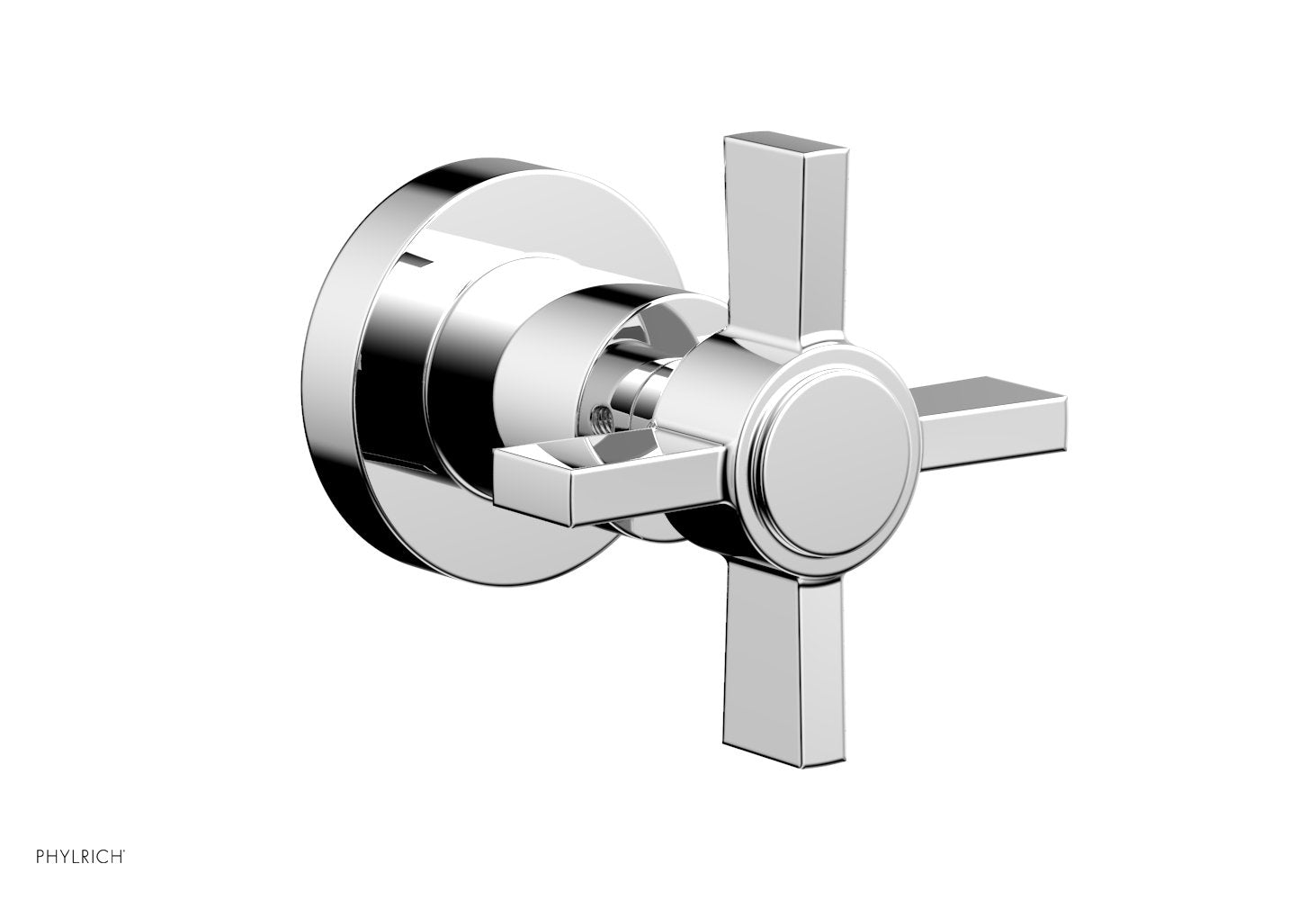 polished chrome volume control