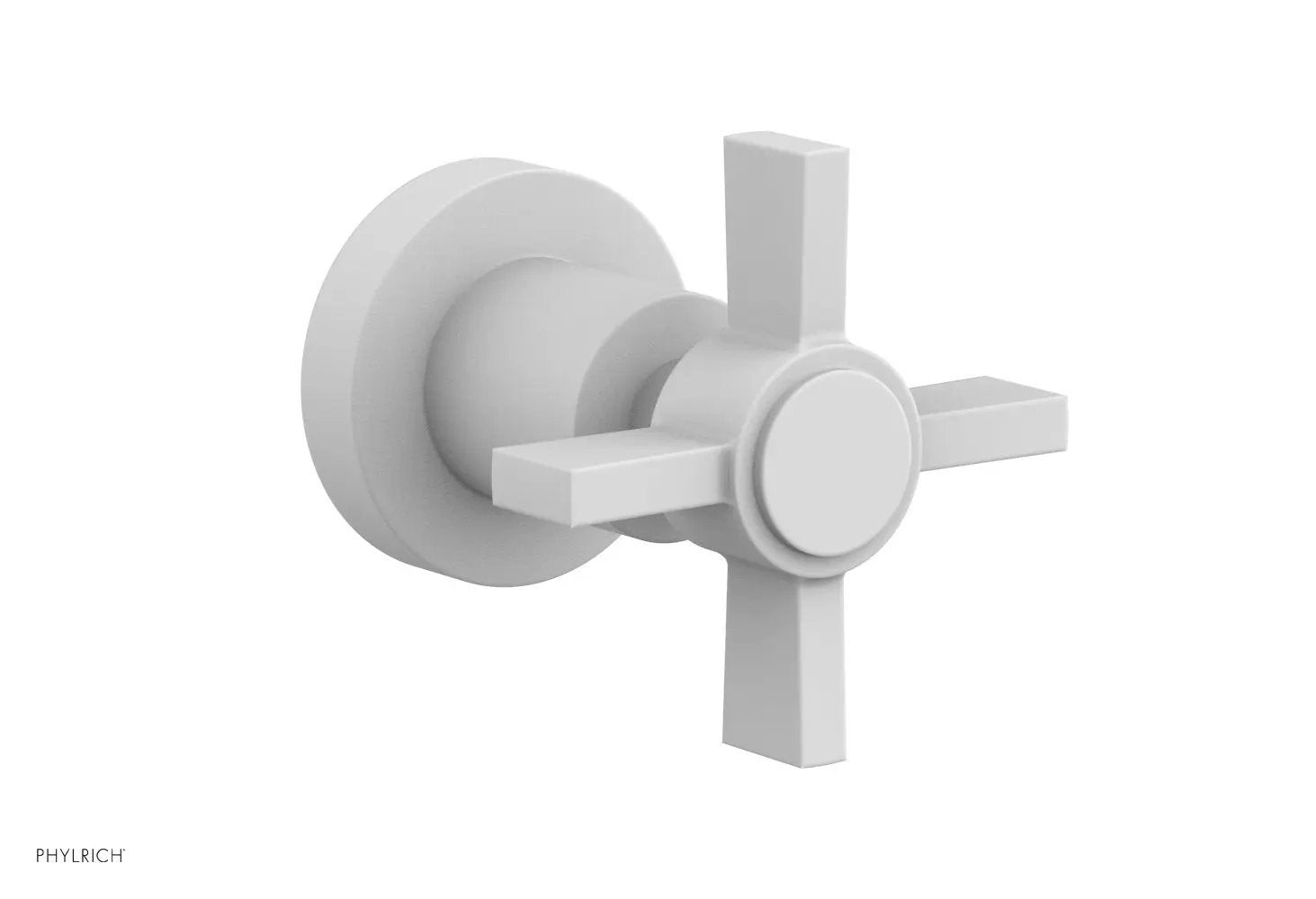 Phylrich BASIC Volume Control/Diverter Trim - Blade Cross Handle by Phylrich