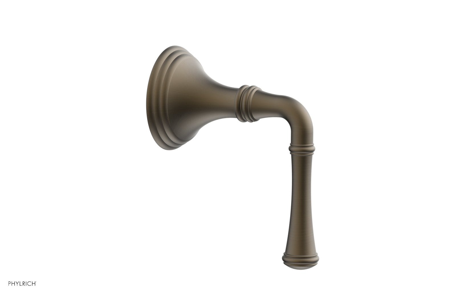 Phylrich 3RING Volume Control/Diverter Trim - Straight Lever Handle