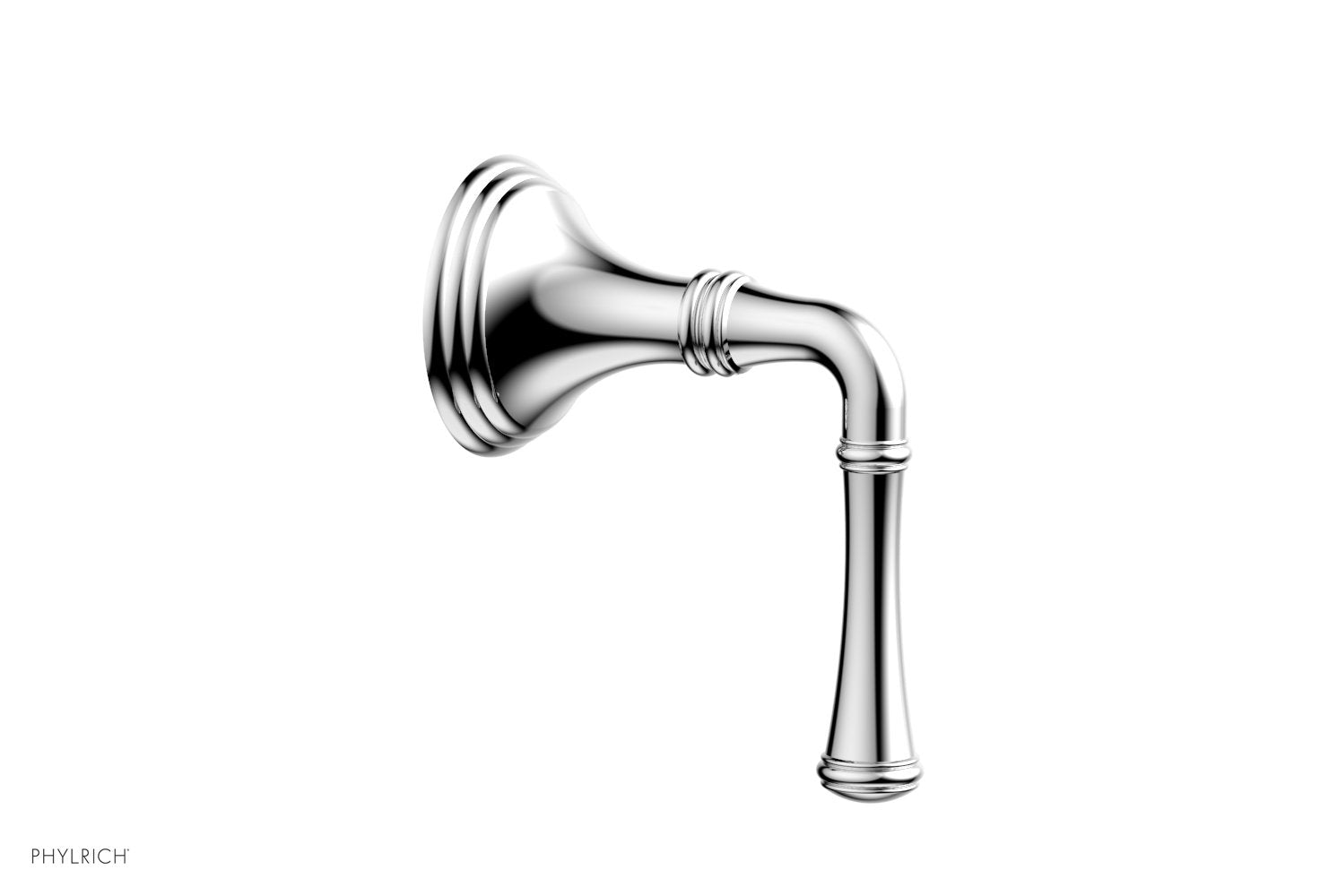 polished chrome volume control