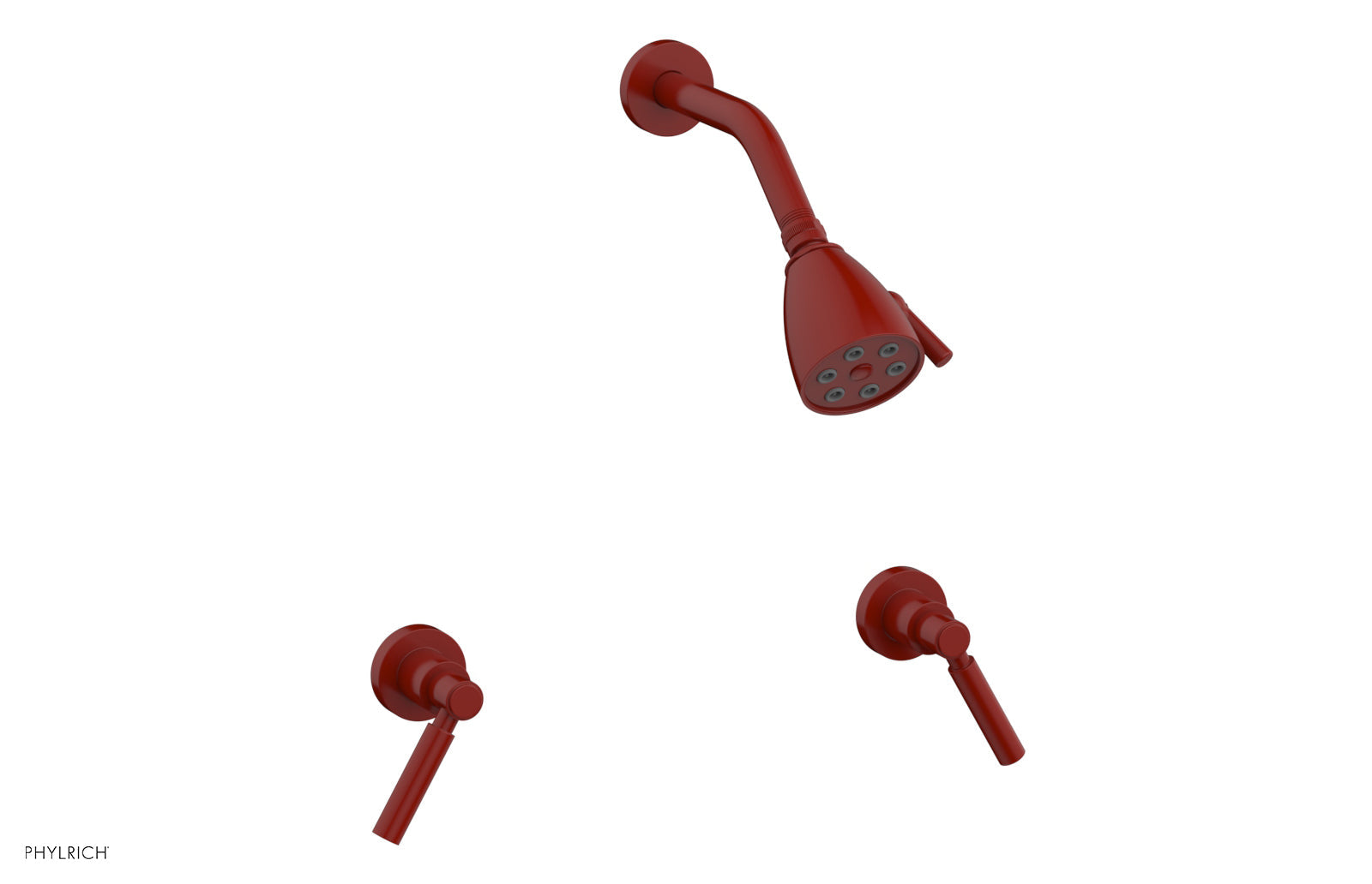 Phylrich BASIC Two Handle Shower Set - Lever Handles