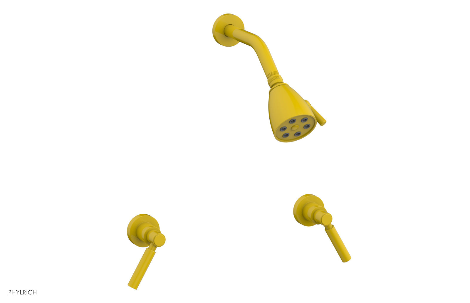 Phylrich BASIC Two Handle Shower Set - Lever Handles by Phylrich