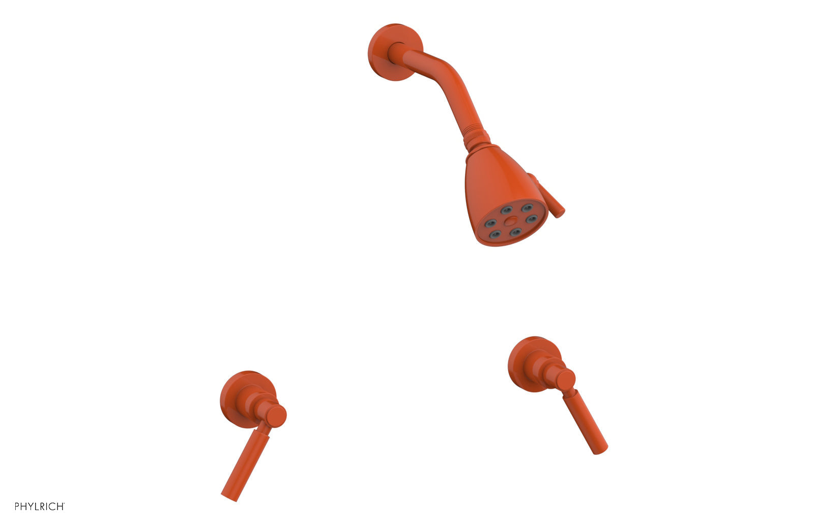 Phylrich BASIC Two Handle Shower Set - Lever Handles