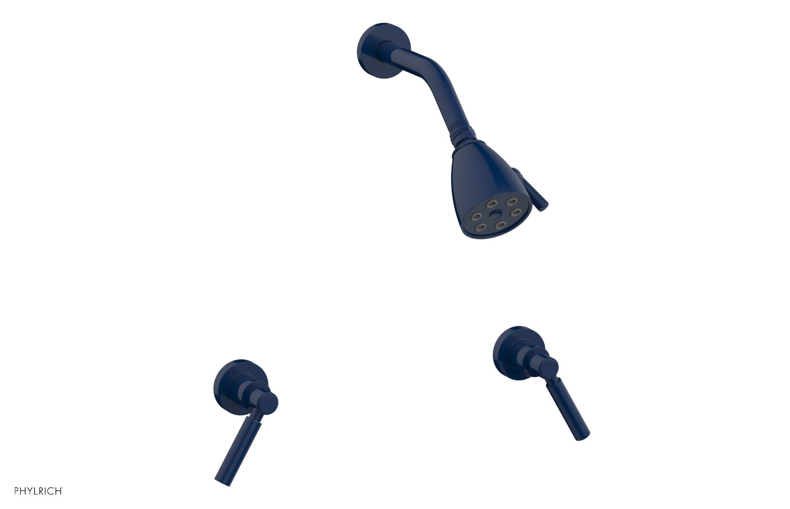 Phylrich BASIC Two Handle Shower Set - Lever Handles by Phylrich