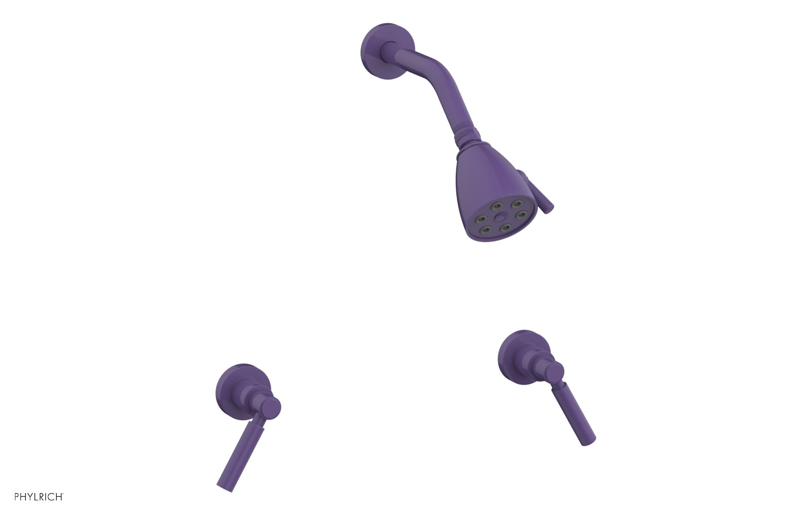 Phylrich BASIC Two Handle Shower Set - Lever Handles