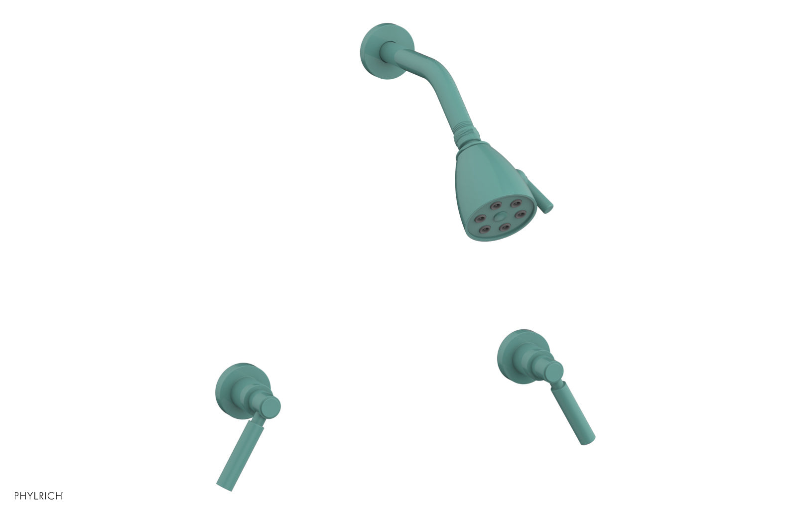 Phylrich BASIC Two Handle Shower Set - Lever Handles by Phylrich