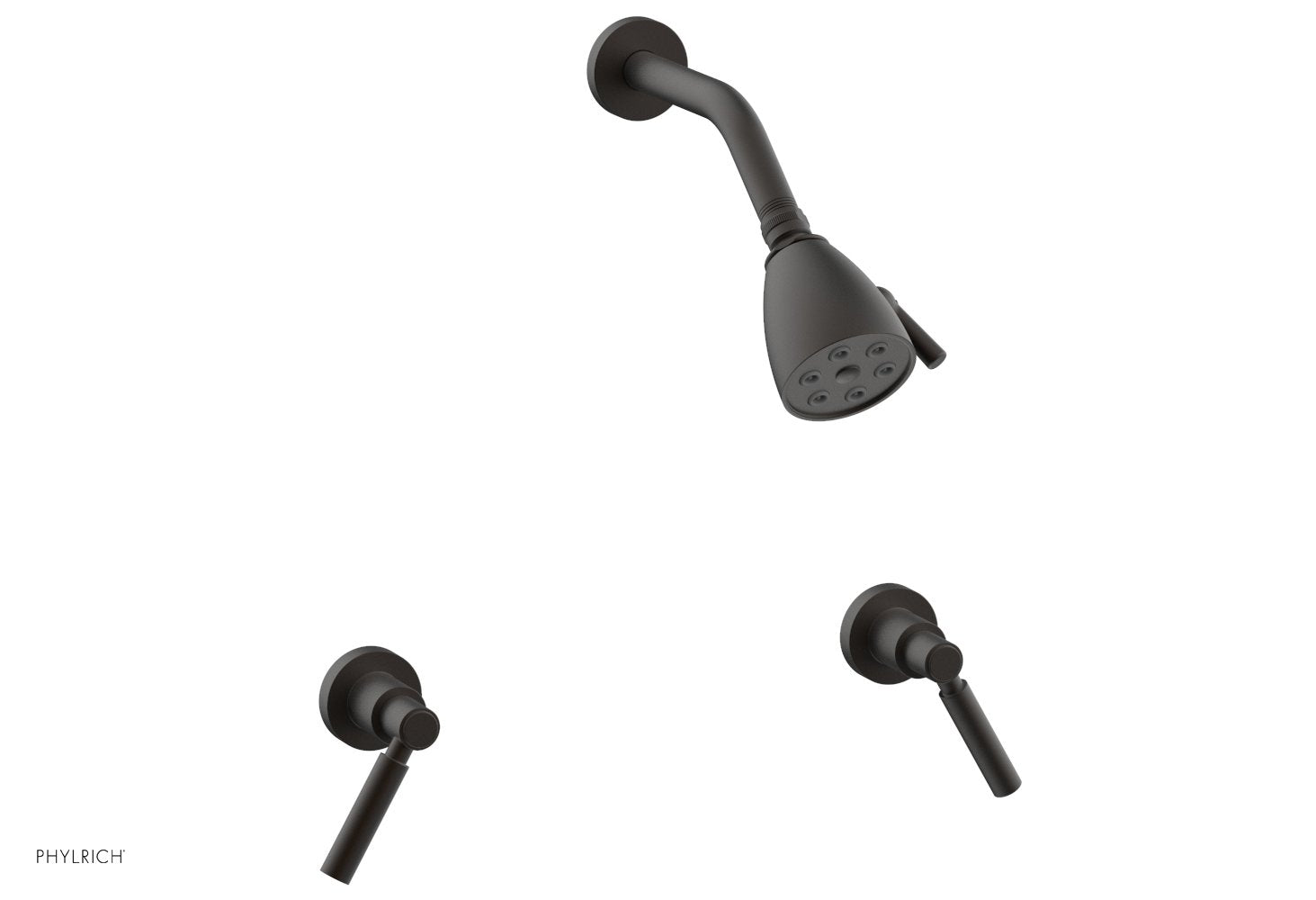 Phylrich BASIC Two Handle Shower Set - Lever Handles