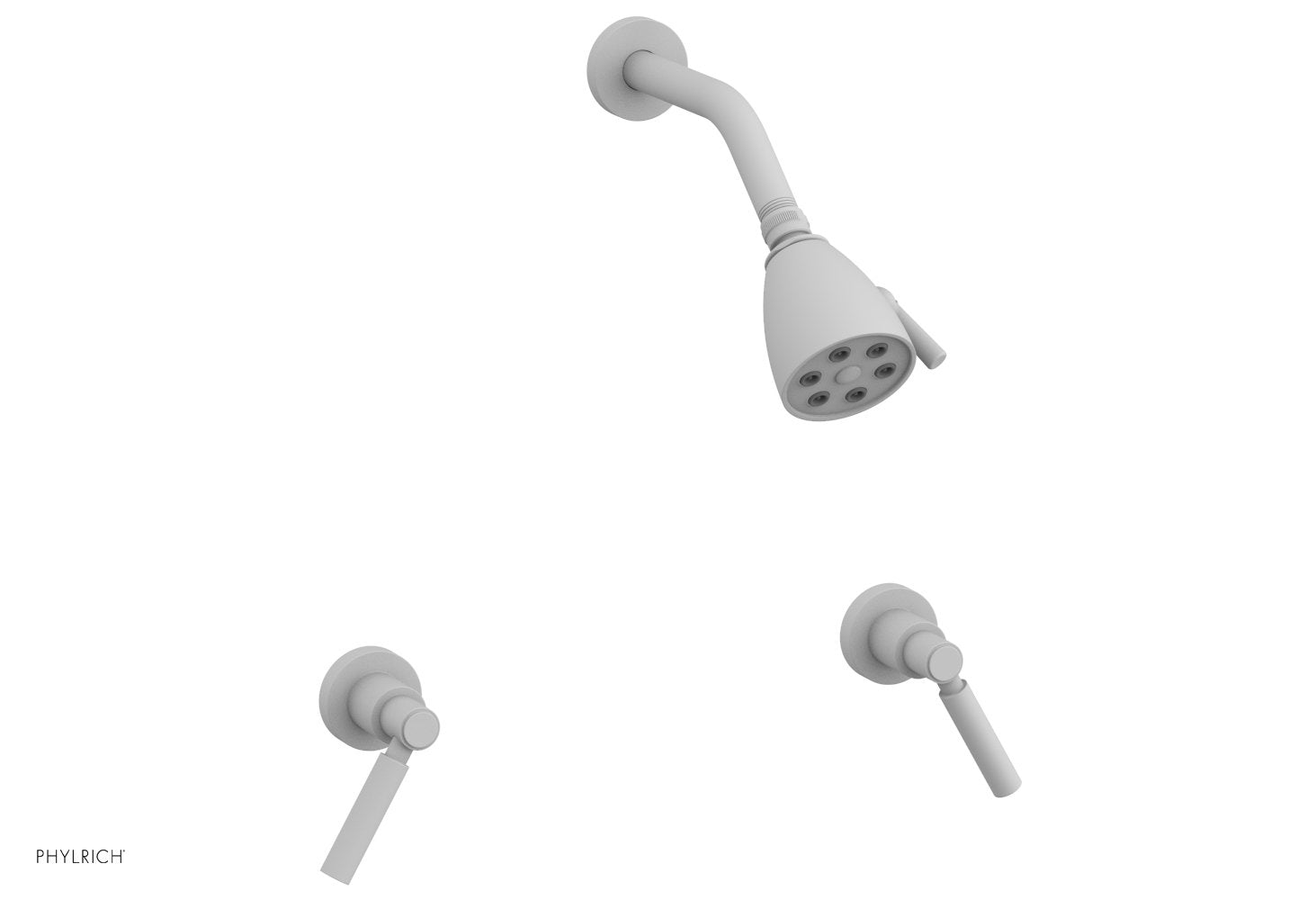 Phylrich BASIC Two Handle Shower Set - Lever Handles