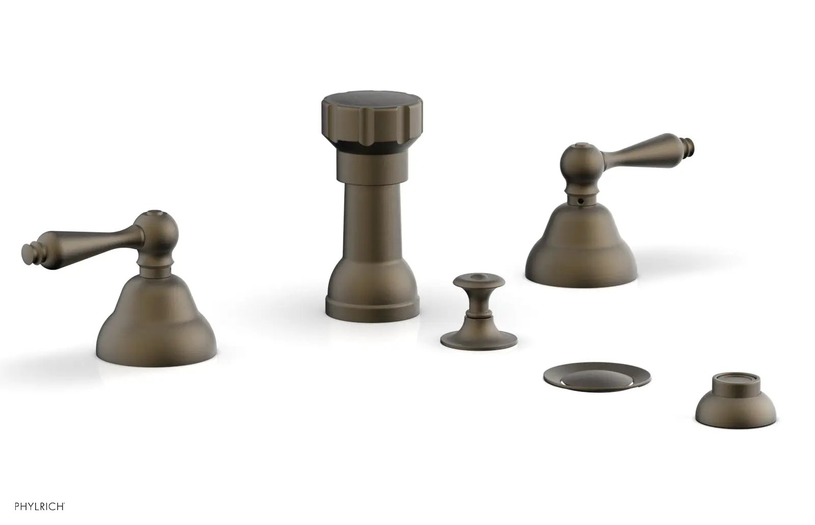 Phylrich REVERE & SAVANNAH Four Hole Bidet Set by Phylrich