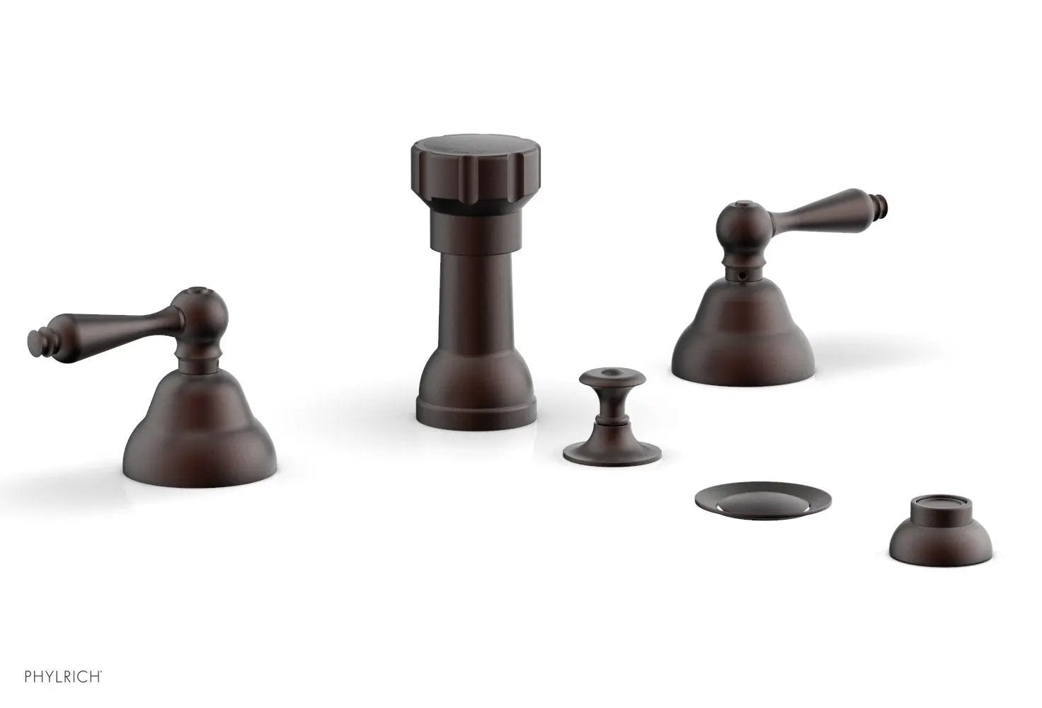 Phylrich REVERE & SAVANNAH Four Hole Bidet Set by Phylrich